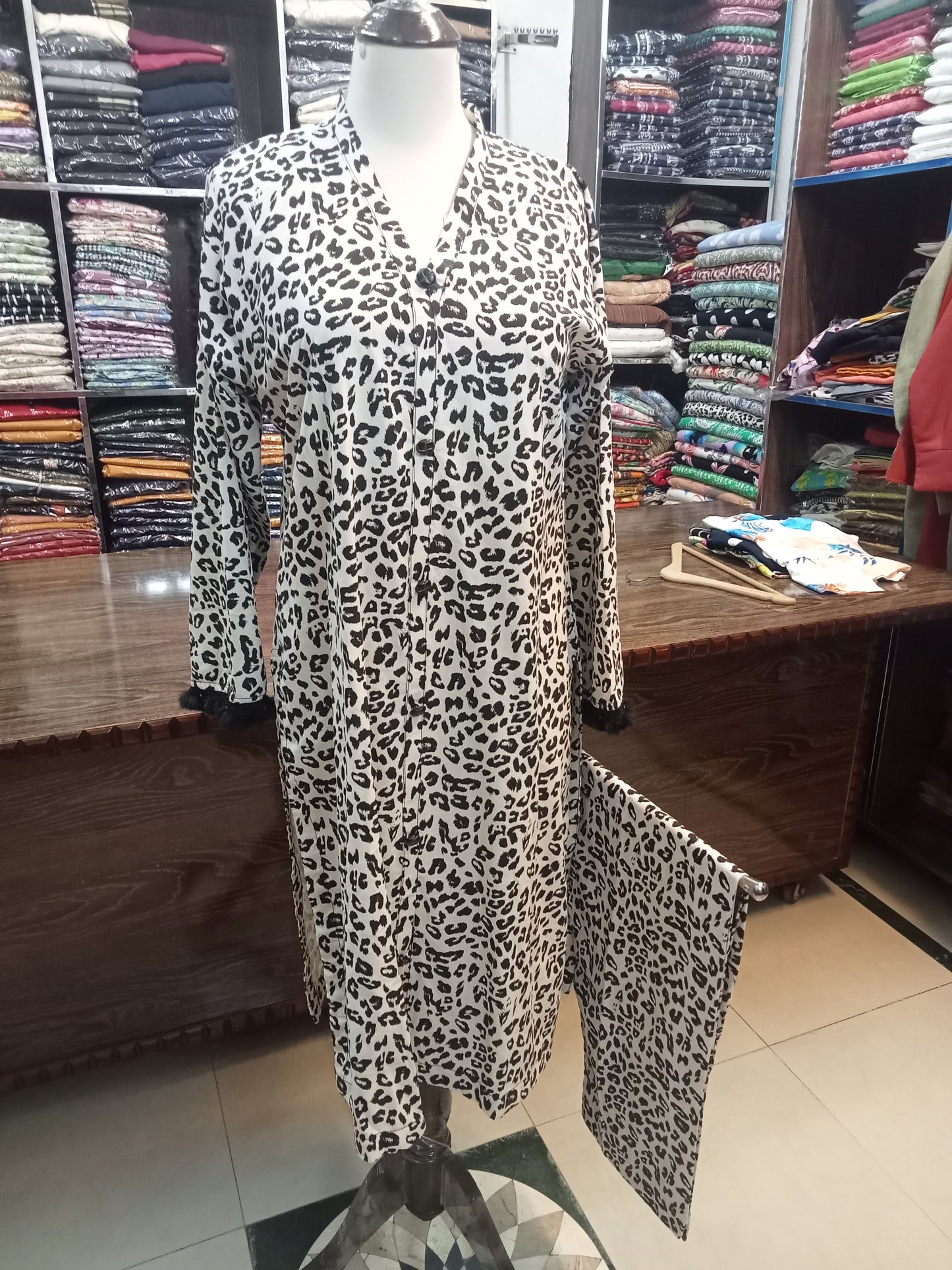 STICHED-LINEN-CO-ORD-SET - AMBREEN CLOTHING