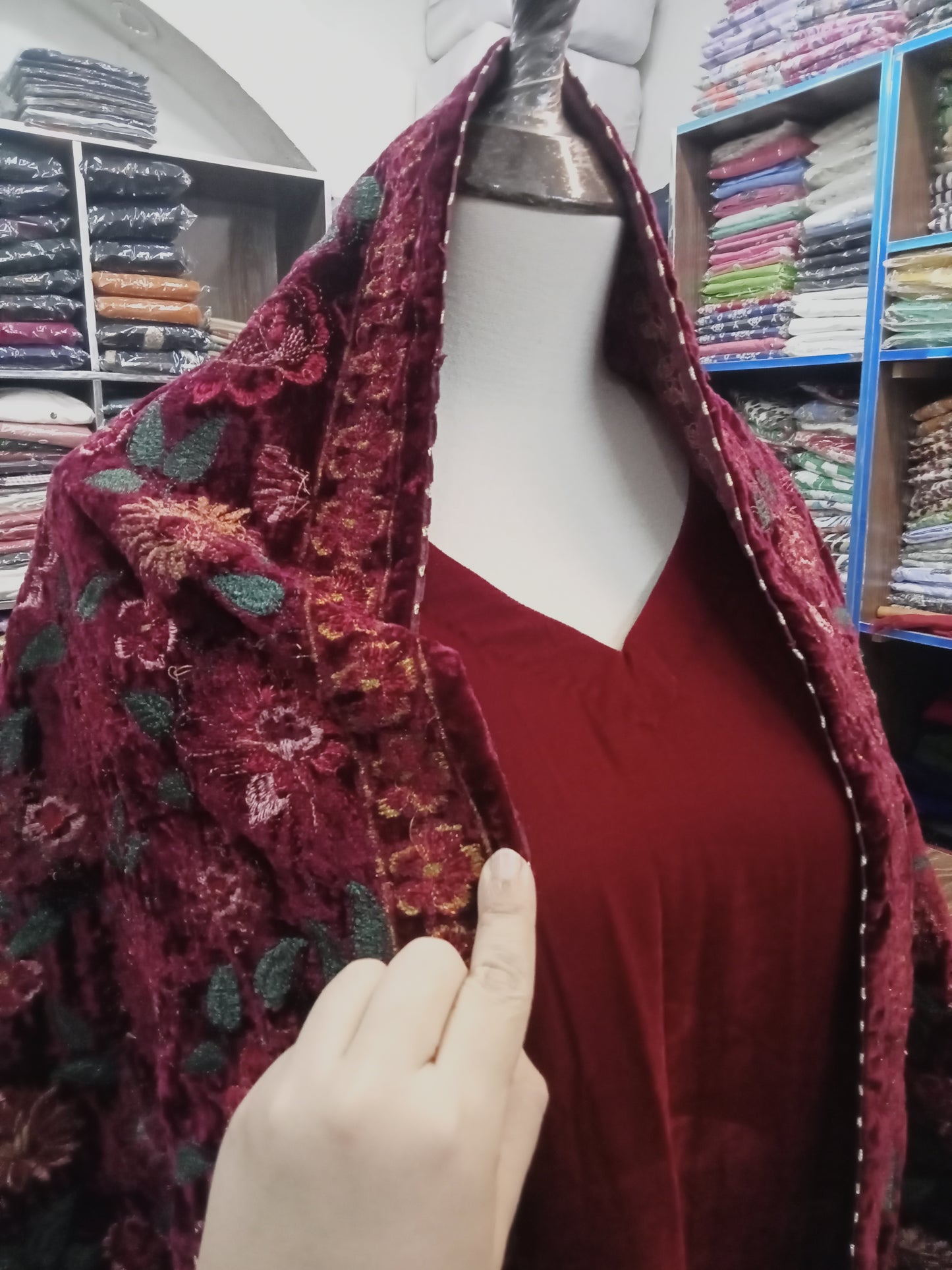 Micro velvet (9000) maxi