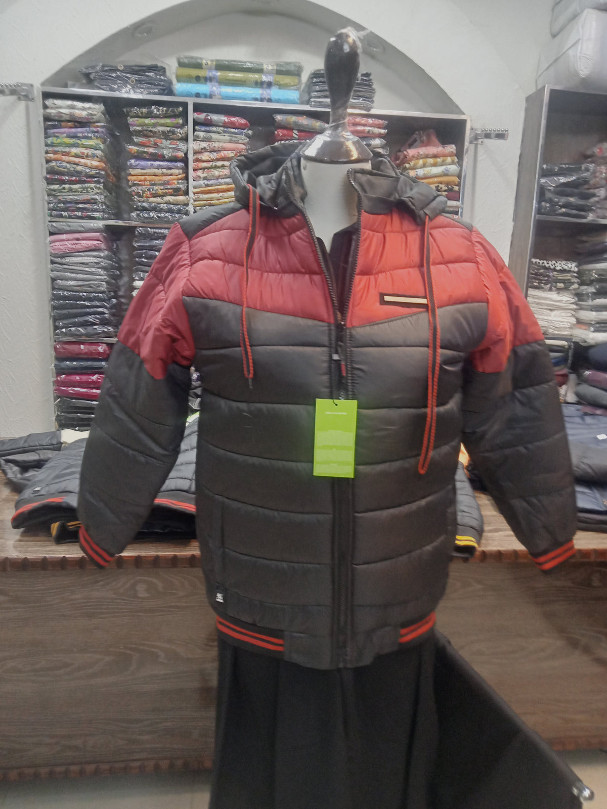hooded jacket