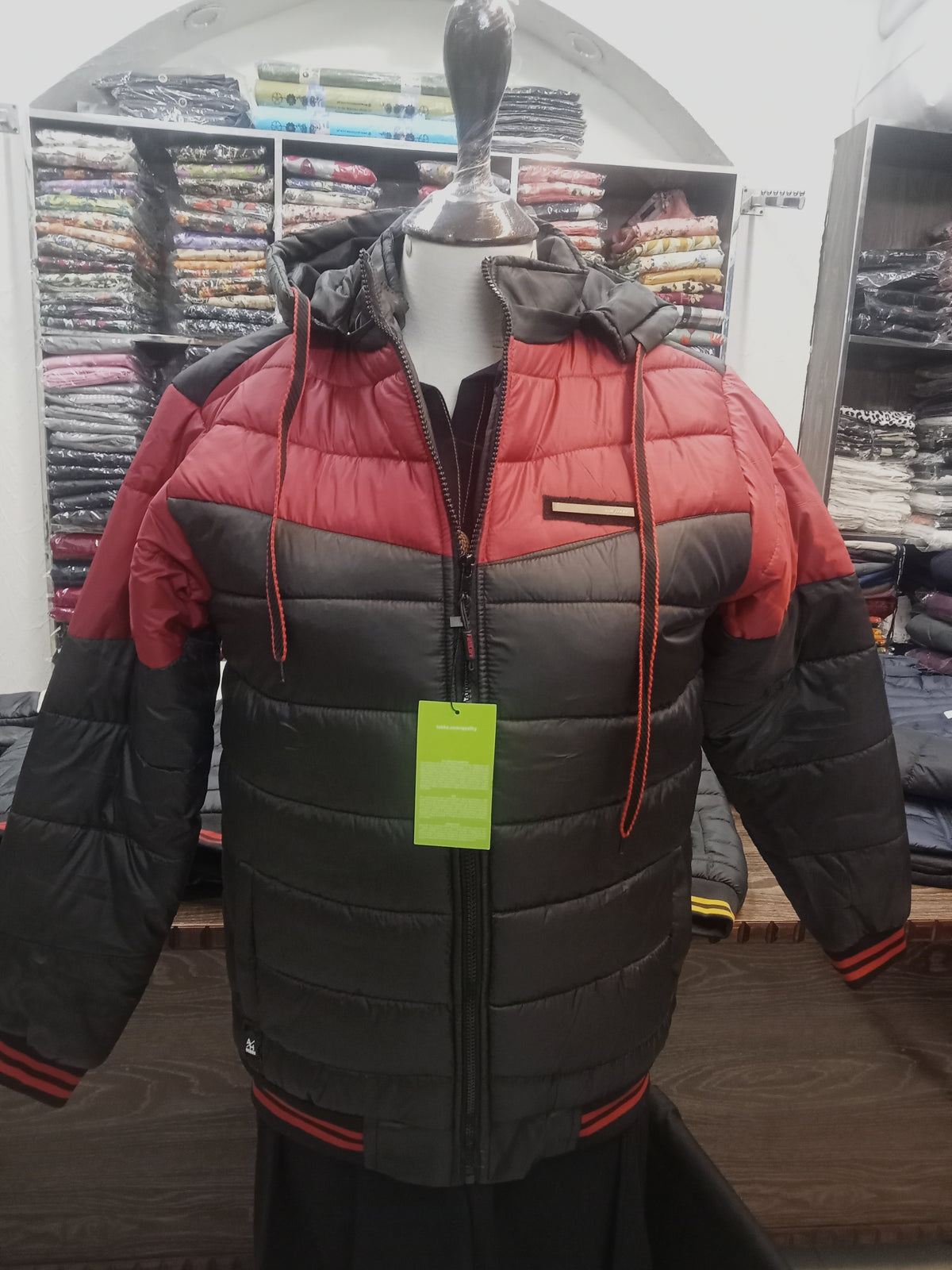 hooded jacket
