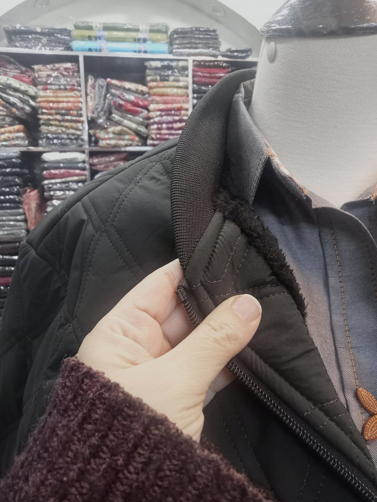 winter jacket full sleeves
