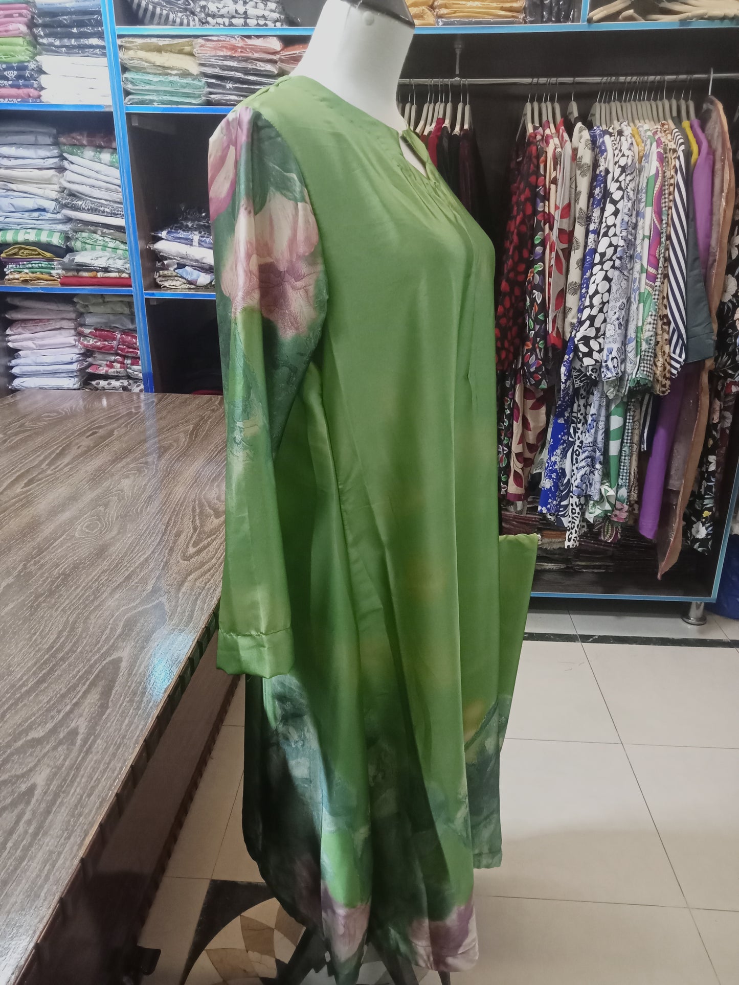 Silk outfit