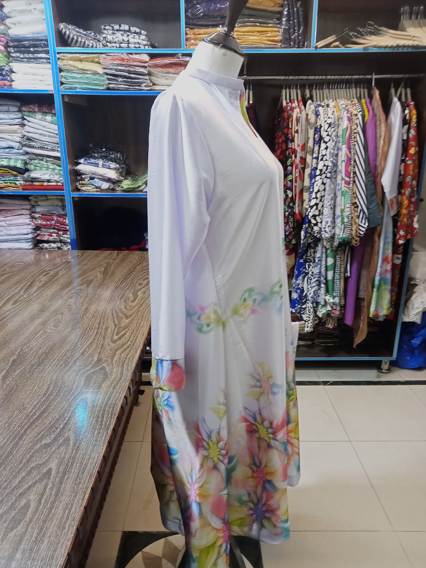 Silk outfit