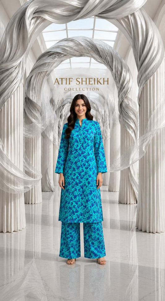 Marina stiched long 2 pc