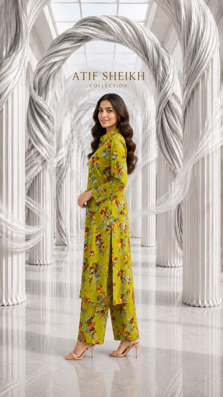 Marina stiched long 2 pc