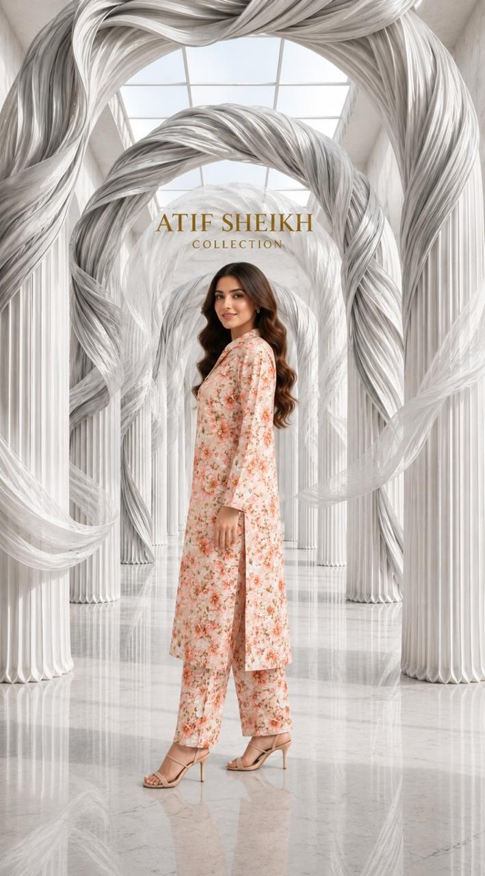 Marina stiched long 2 pc