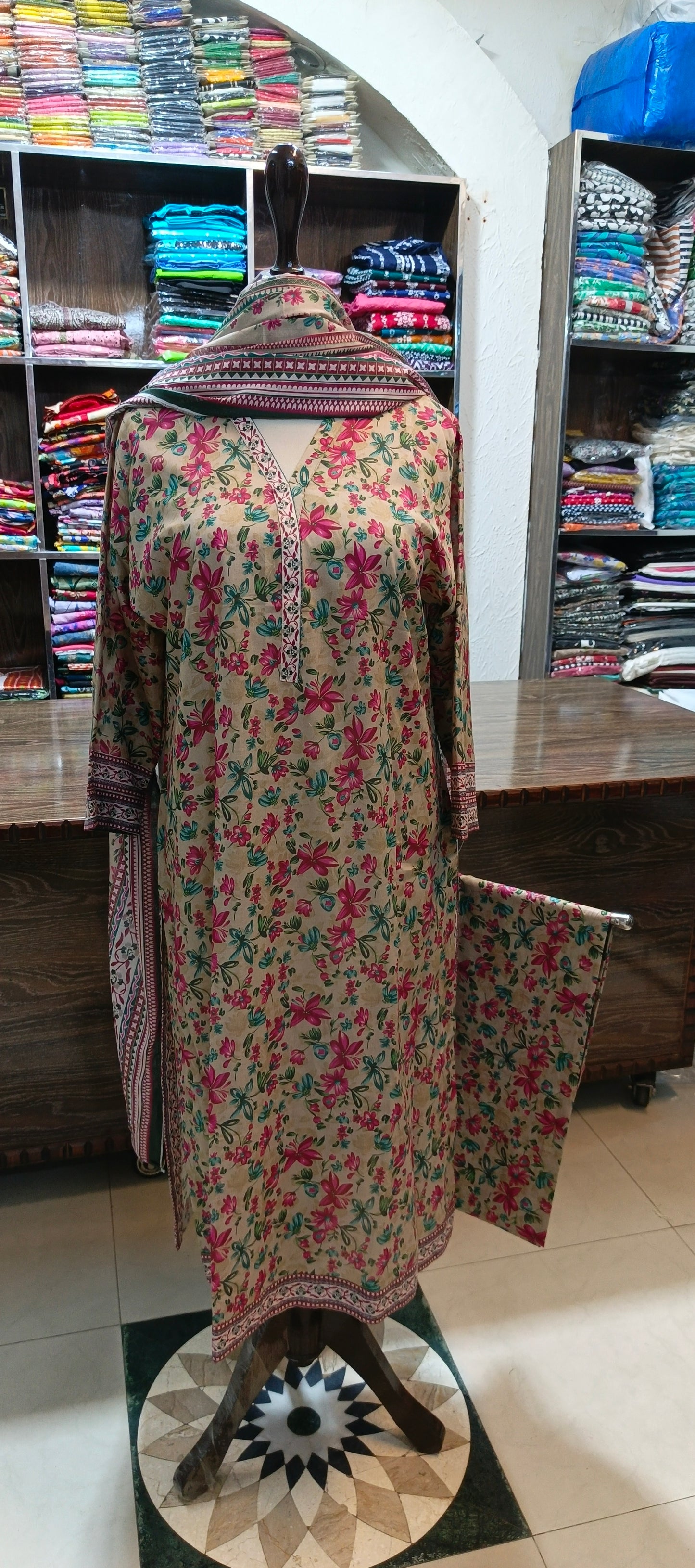 BIN SAEED SHIRT TROUSER 3 PC