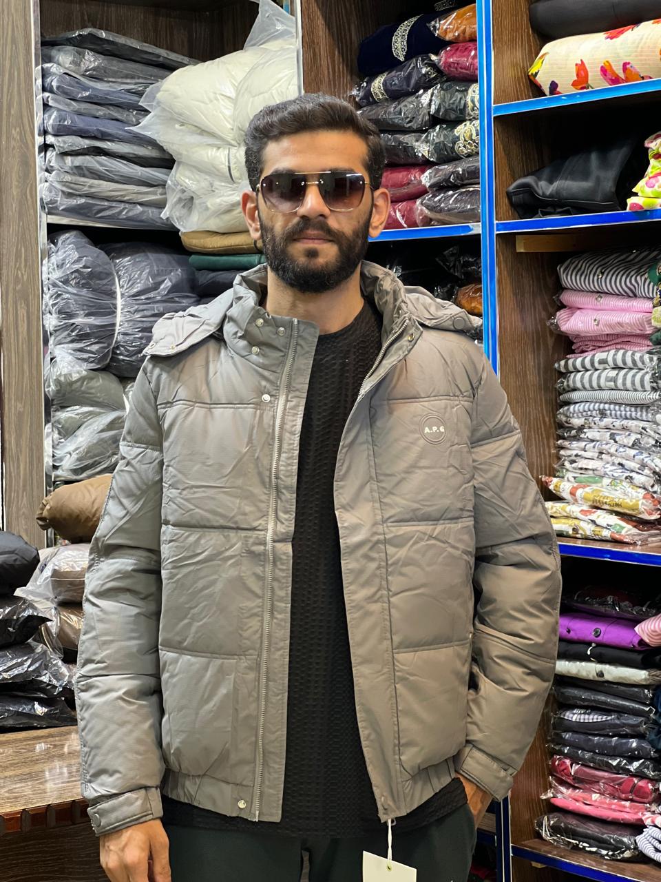 Puffer Hooded jacket