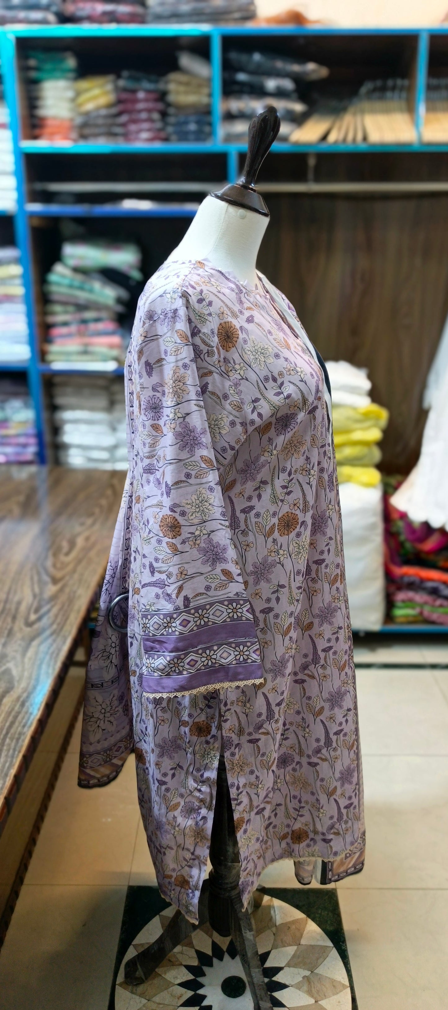 Safina premium lawn farshi shalwar 3 pc