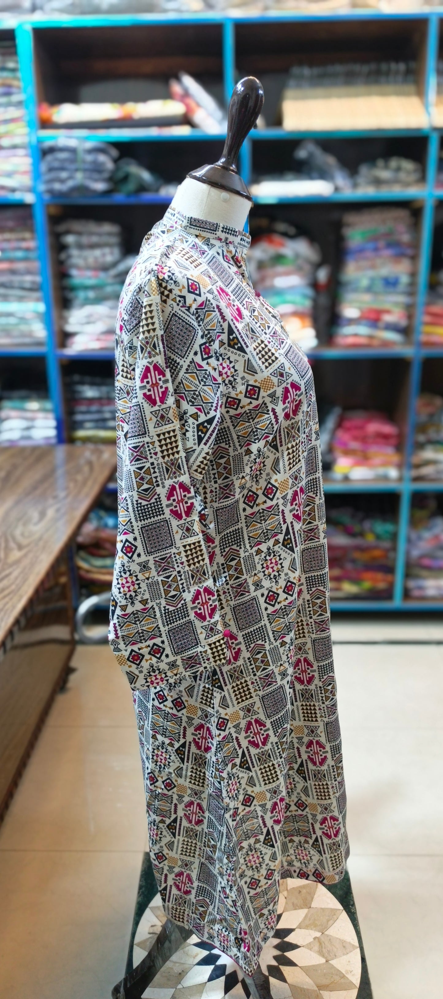 Bin Saeed khaddar stitched A line