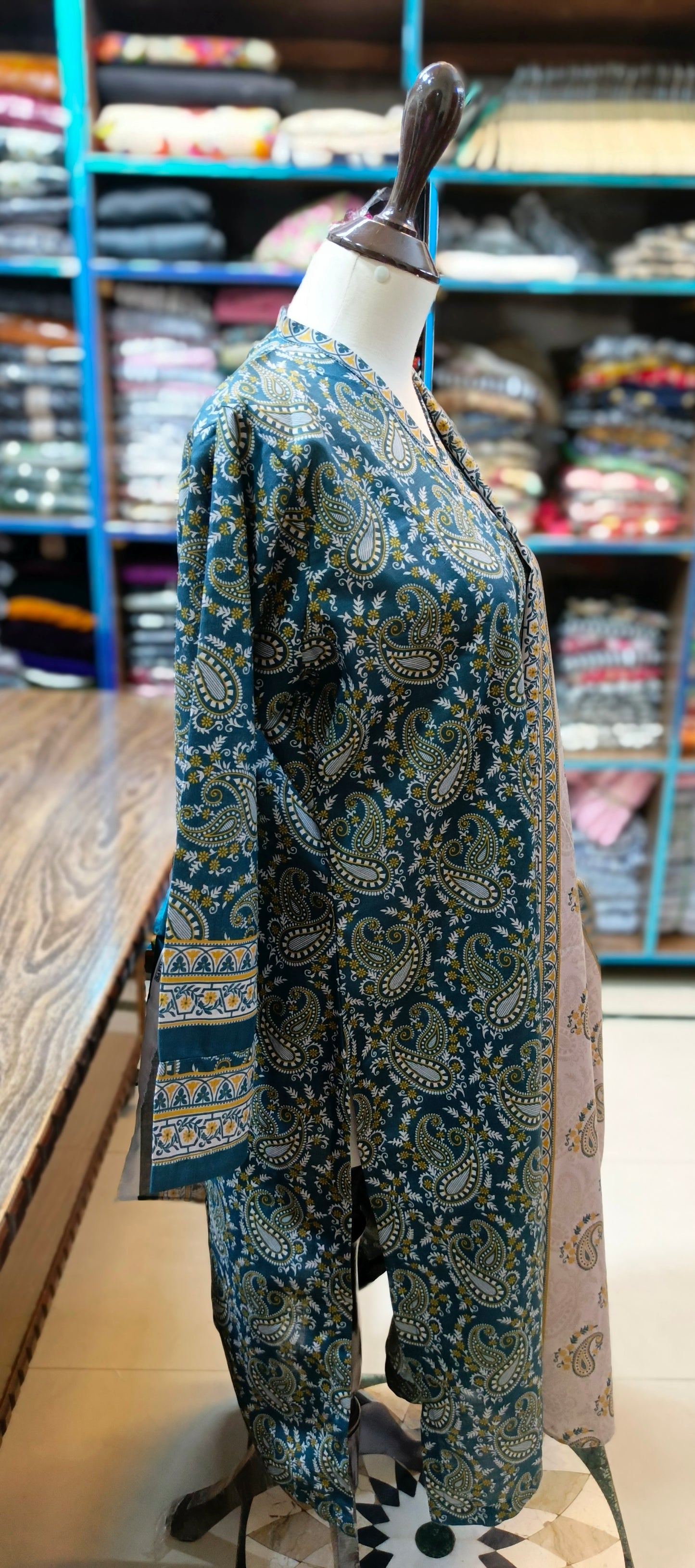 Safina khaddar stiched 3 pc