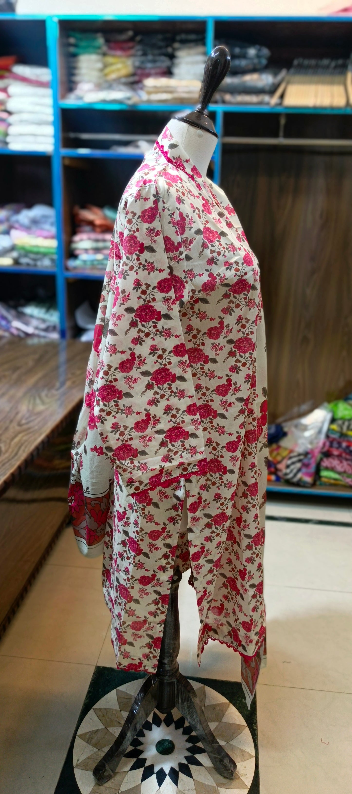 Bin Saeed shirt trouser pure lawn three pc