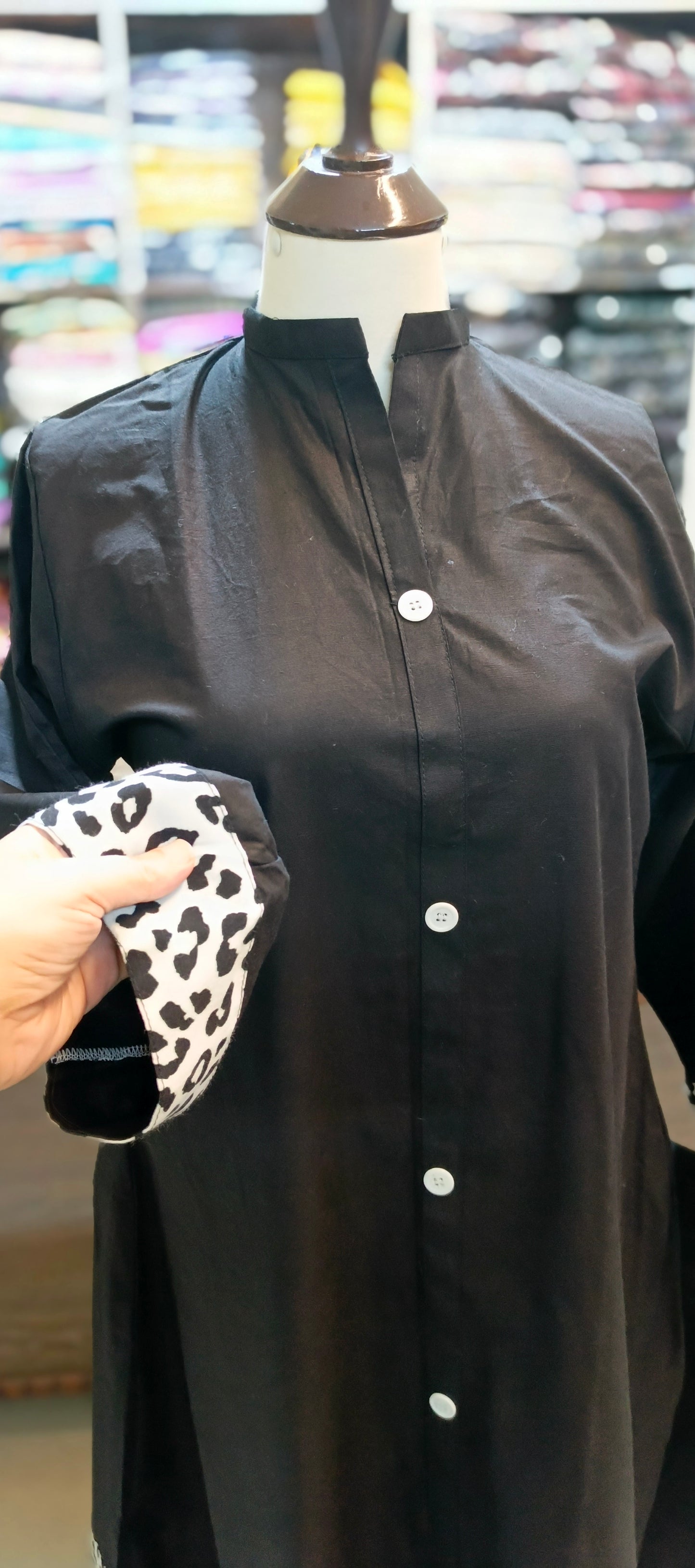 bin Saeed solid khaddar maxi