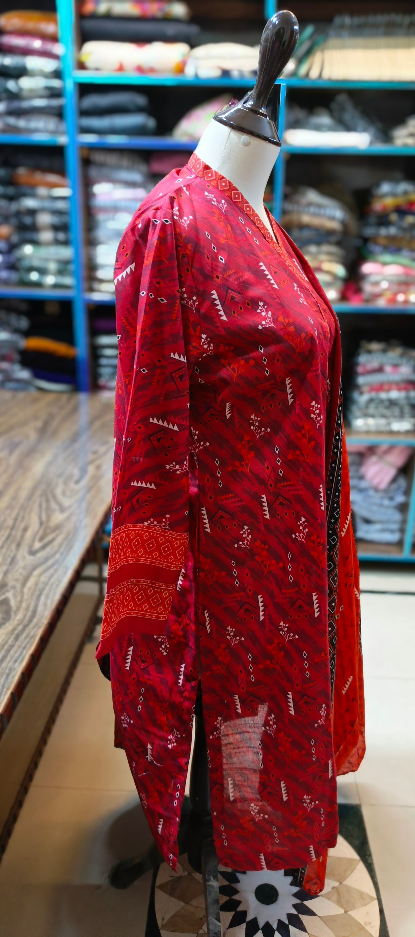 Safina khaddar stiched 3 pc
