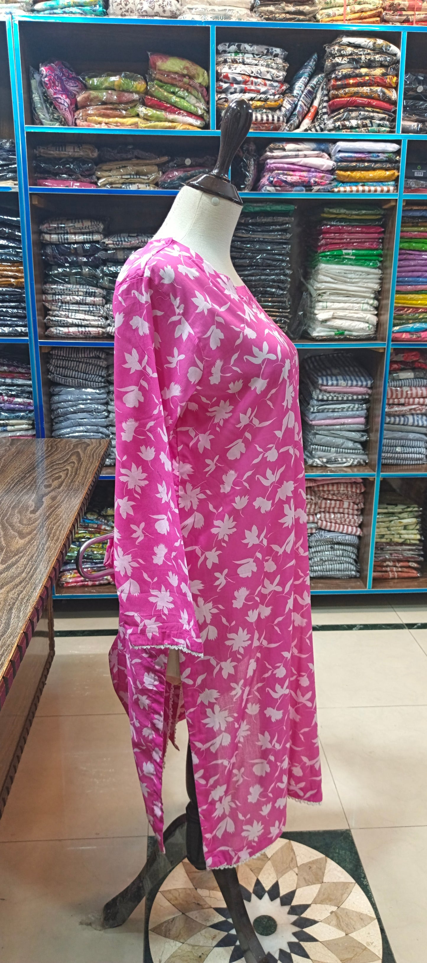 premium lawn shirt trouser 2 pc pink