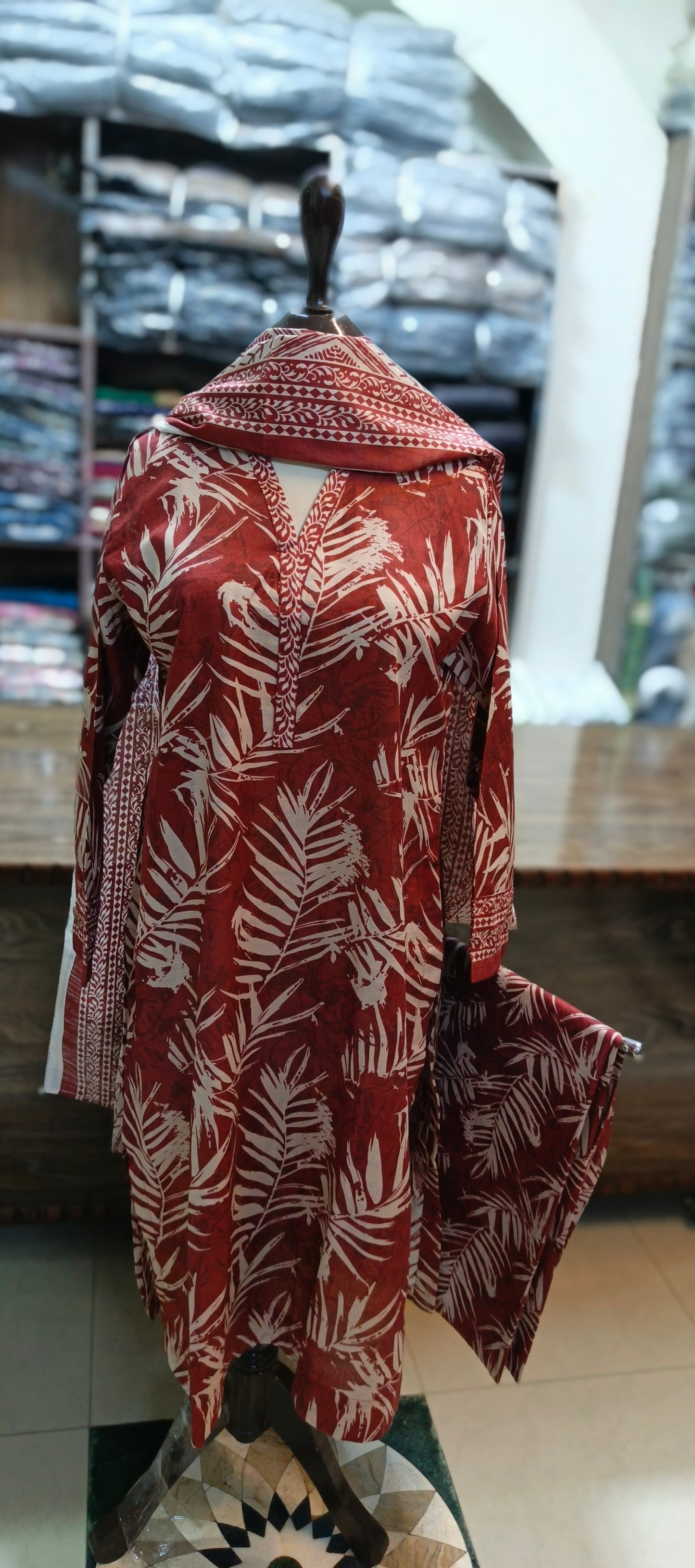 Safina khaddar stiched 3 pc