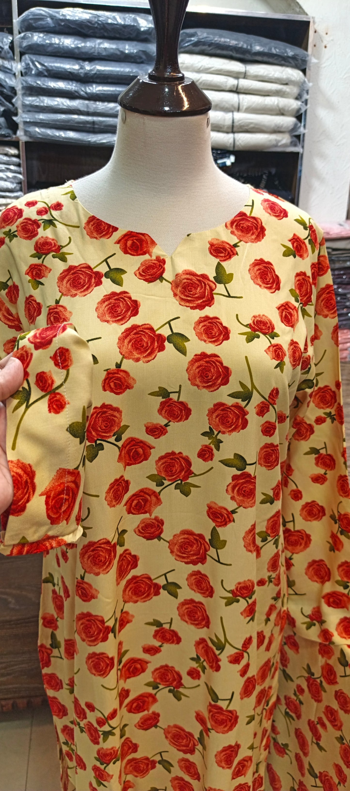 Linen shalwar kameez