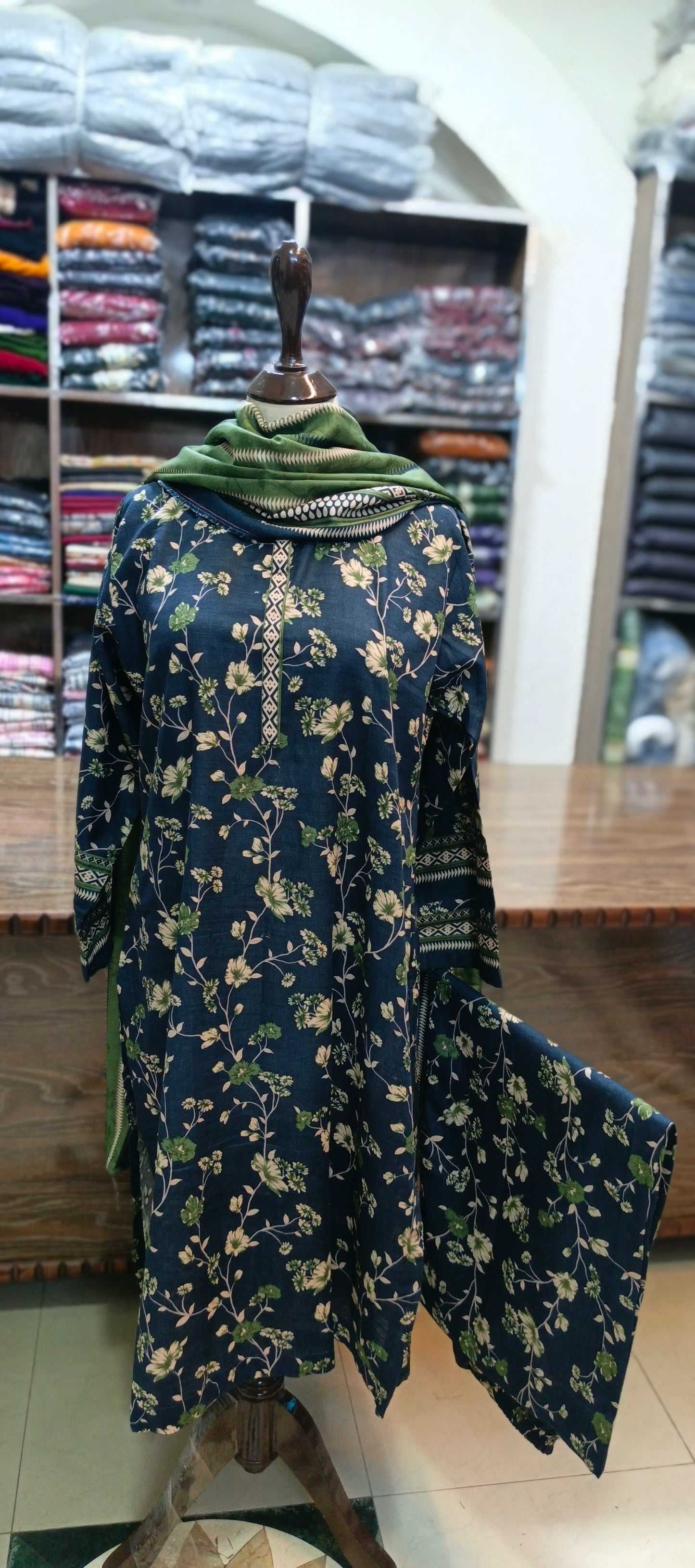 Safina khaddar stiched 3 pc