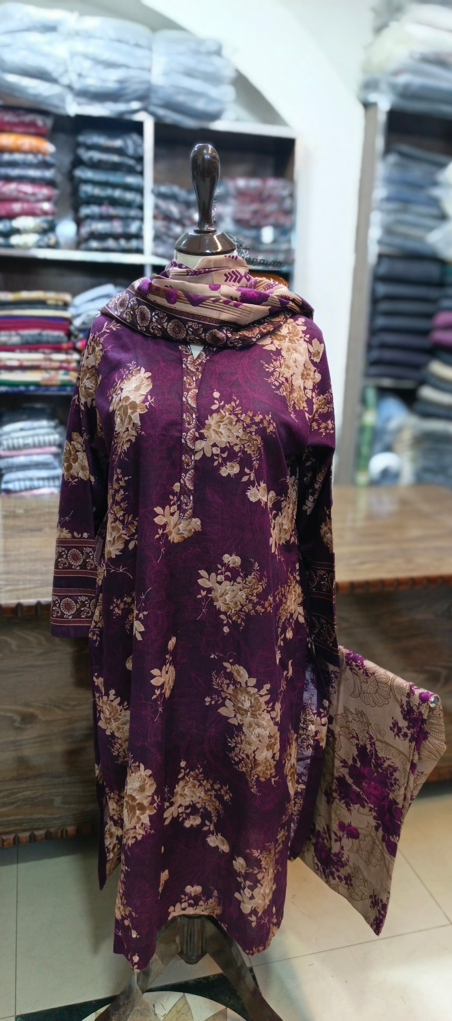 Safina khaddar 3 pc