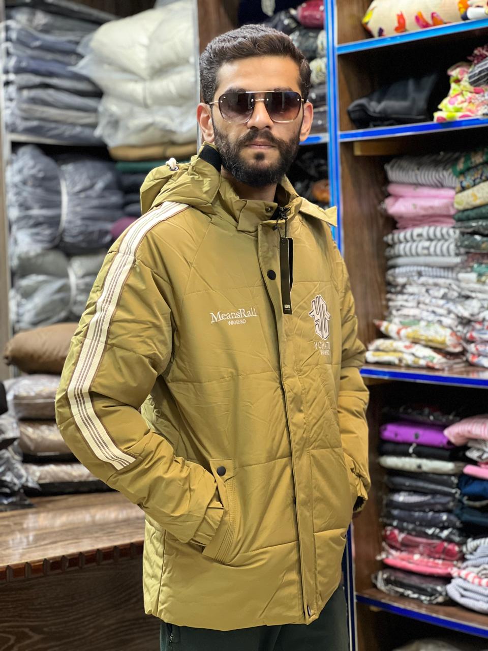 Puffer Hooded jacket