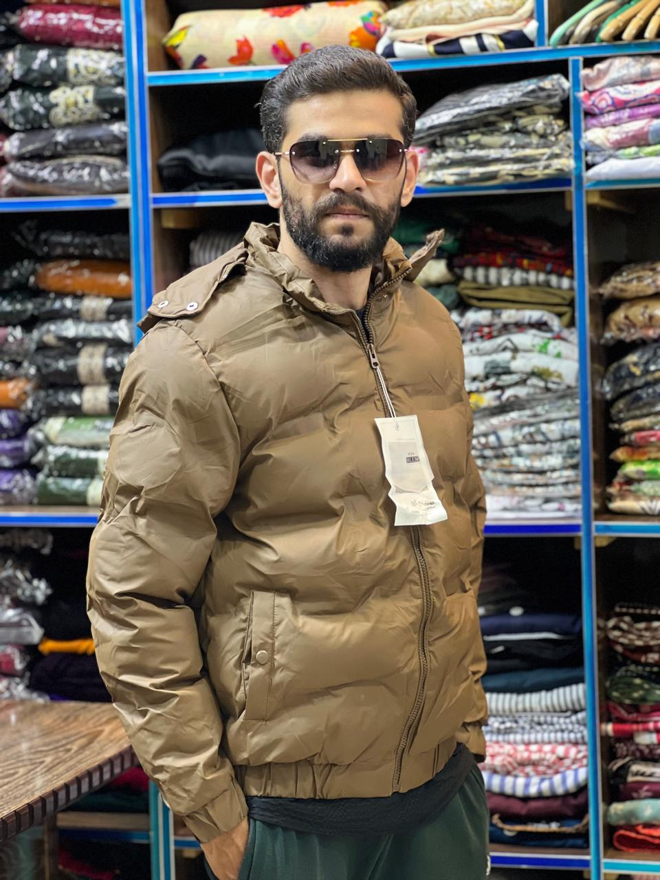 Puffer Hooded jacket