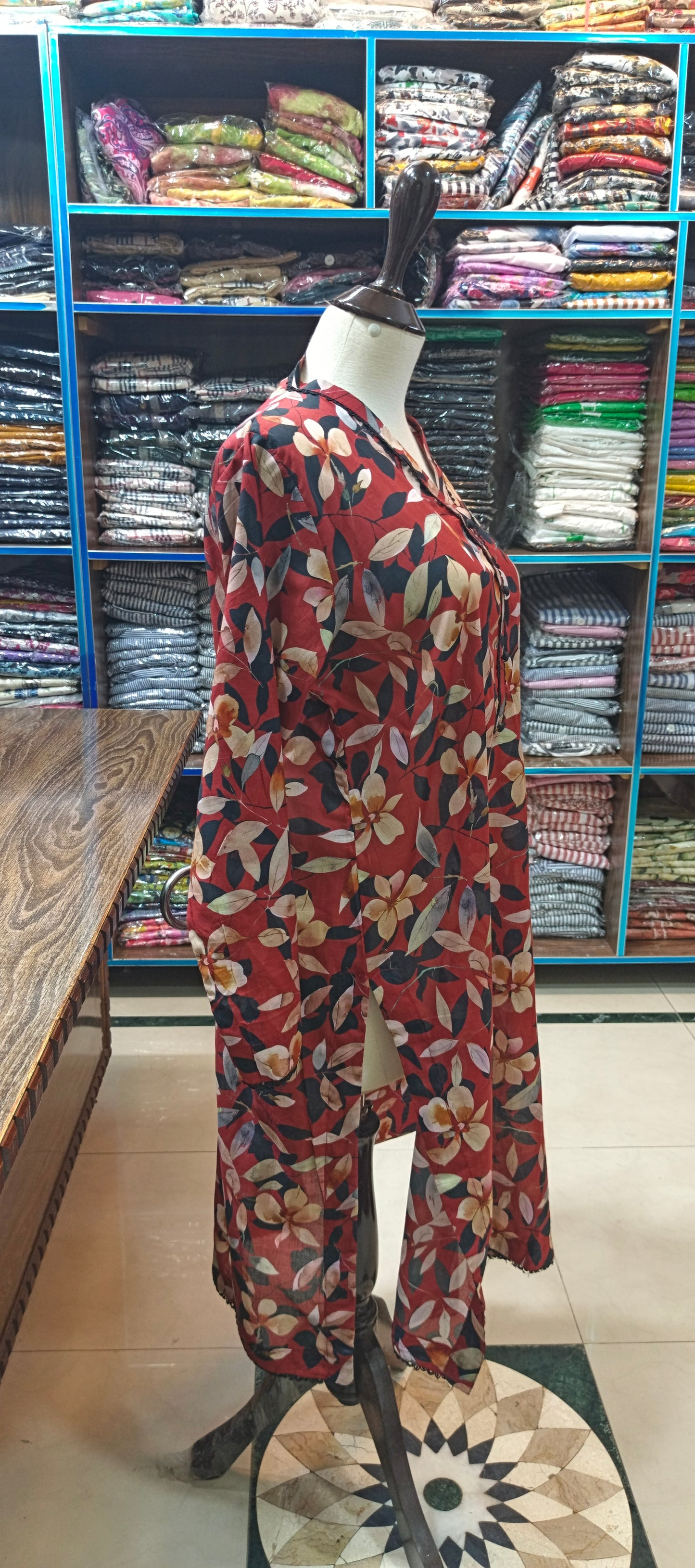 Pure premium lawn stiched shalwar kameez rstblk