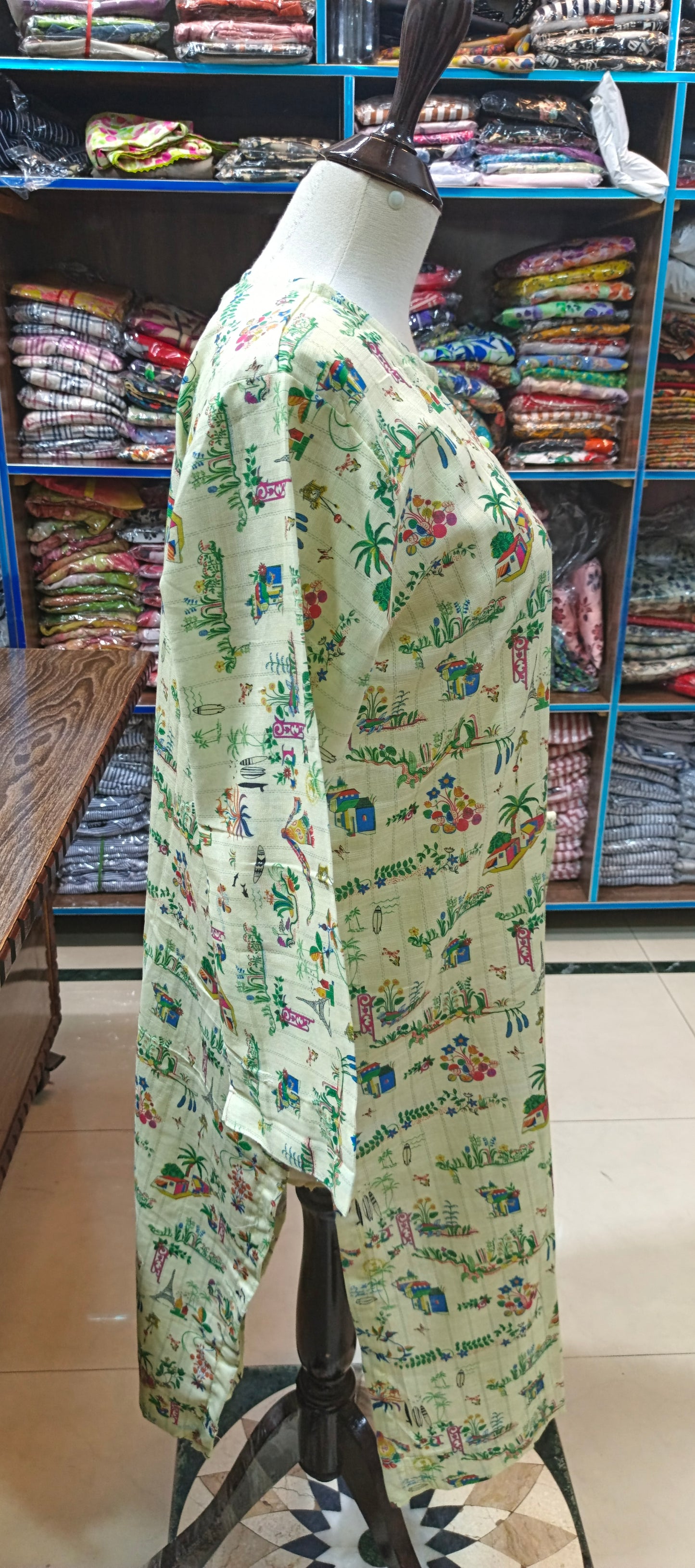 Khaddar shalwar kameez stiched 2 pc