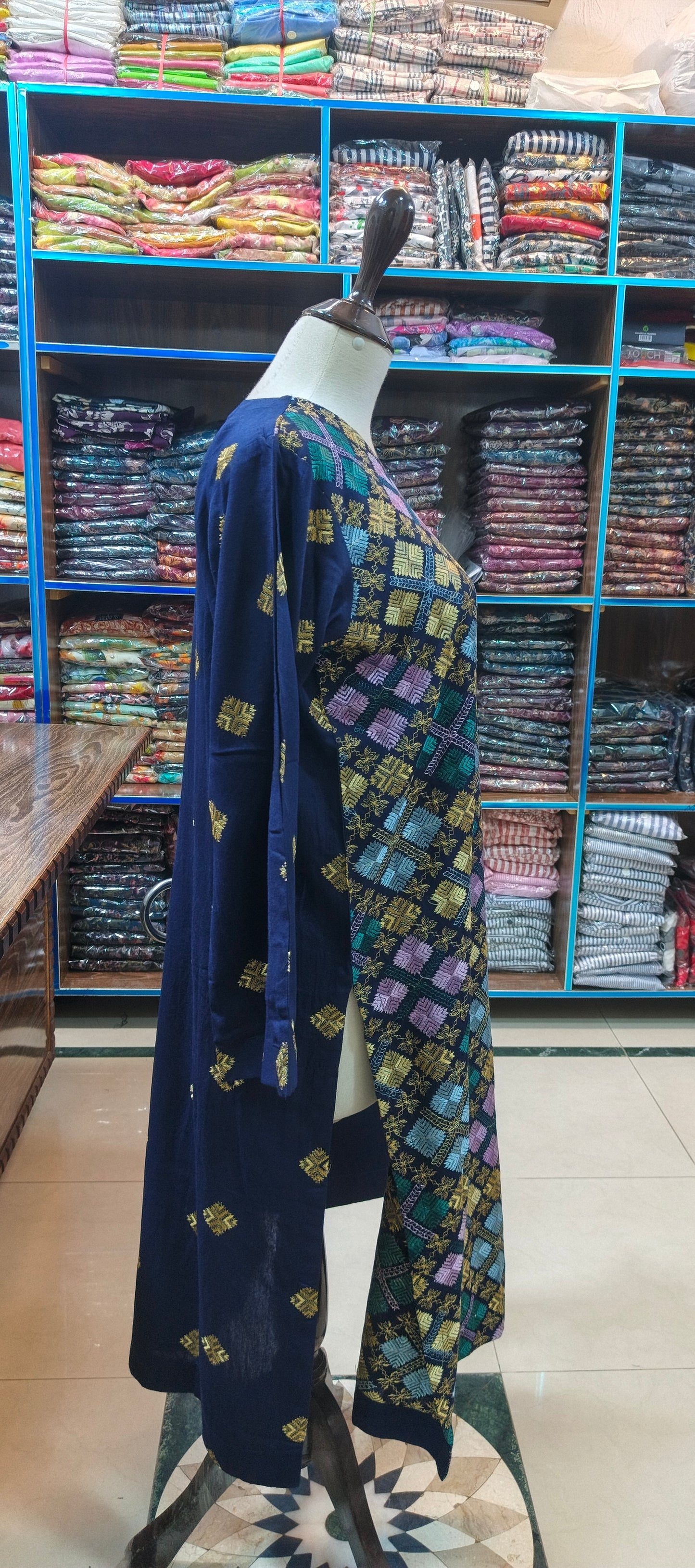 Midsummer karandi embroidered stiched 2 pc