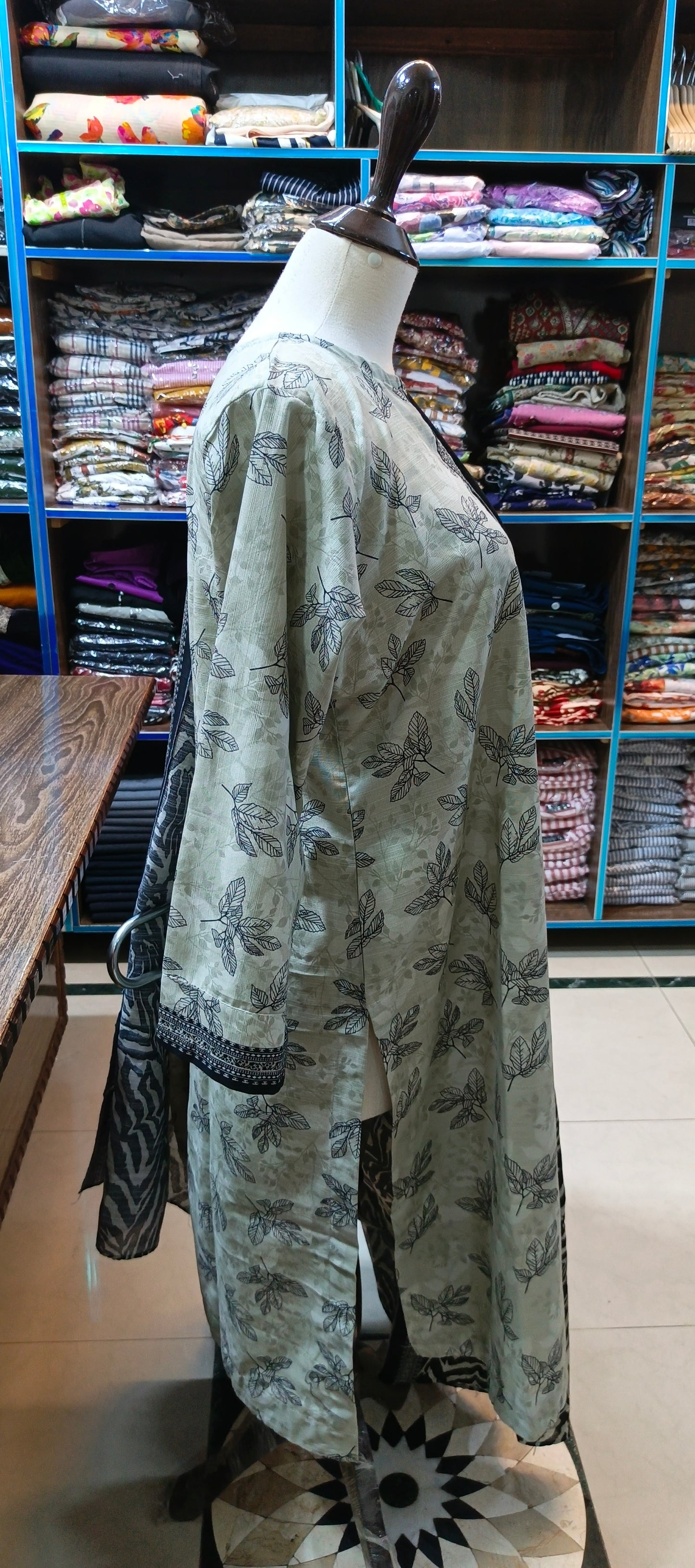 Bin saeed khaddar stiched 3 pc