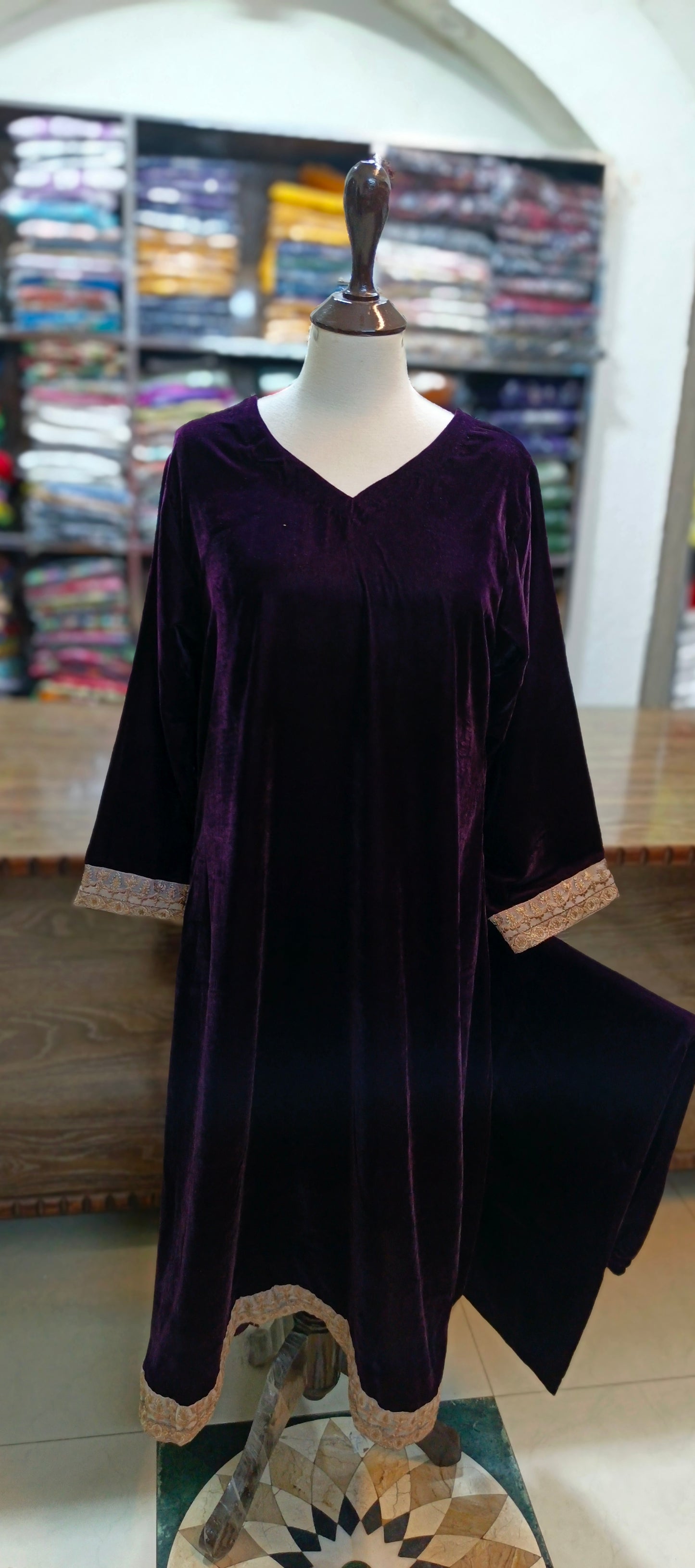 Micro velvet (9000) maxi