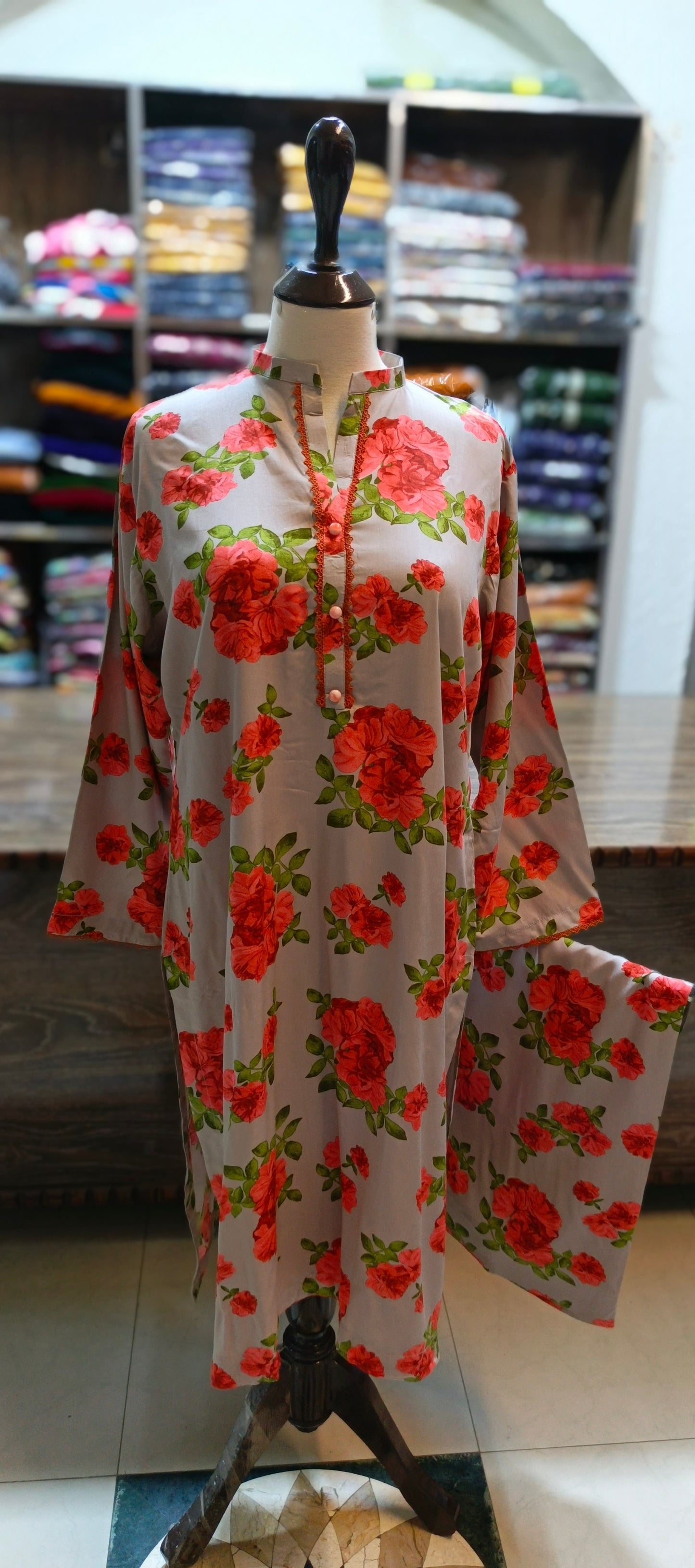Linen shalwar kameez