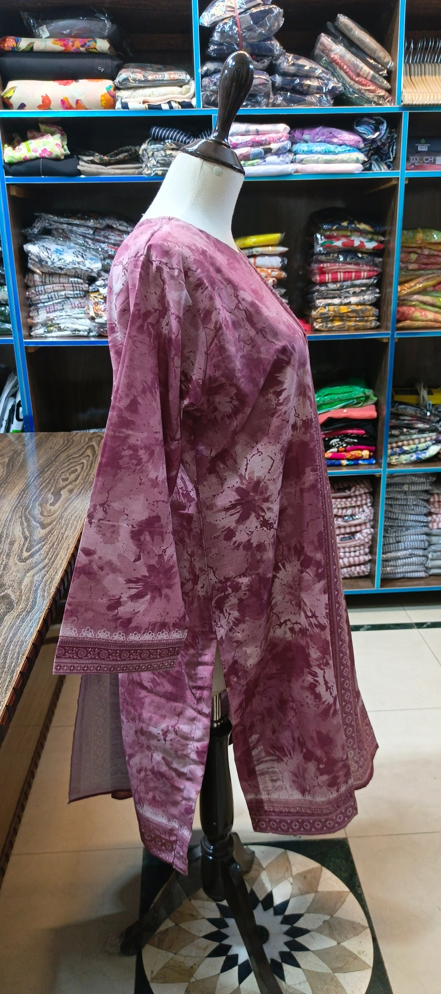 Bin saeed khaddar shalwar kameez 3 pc