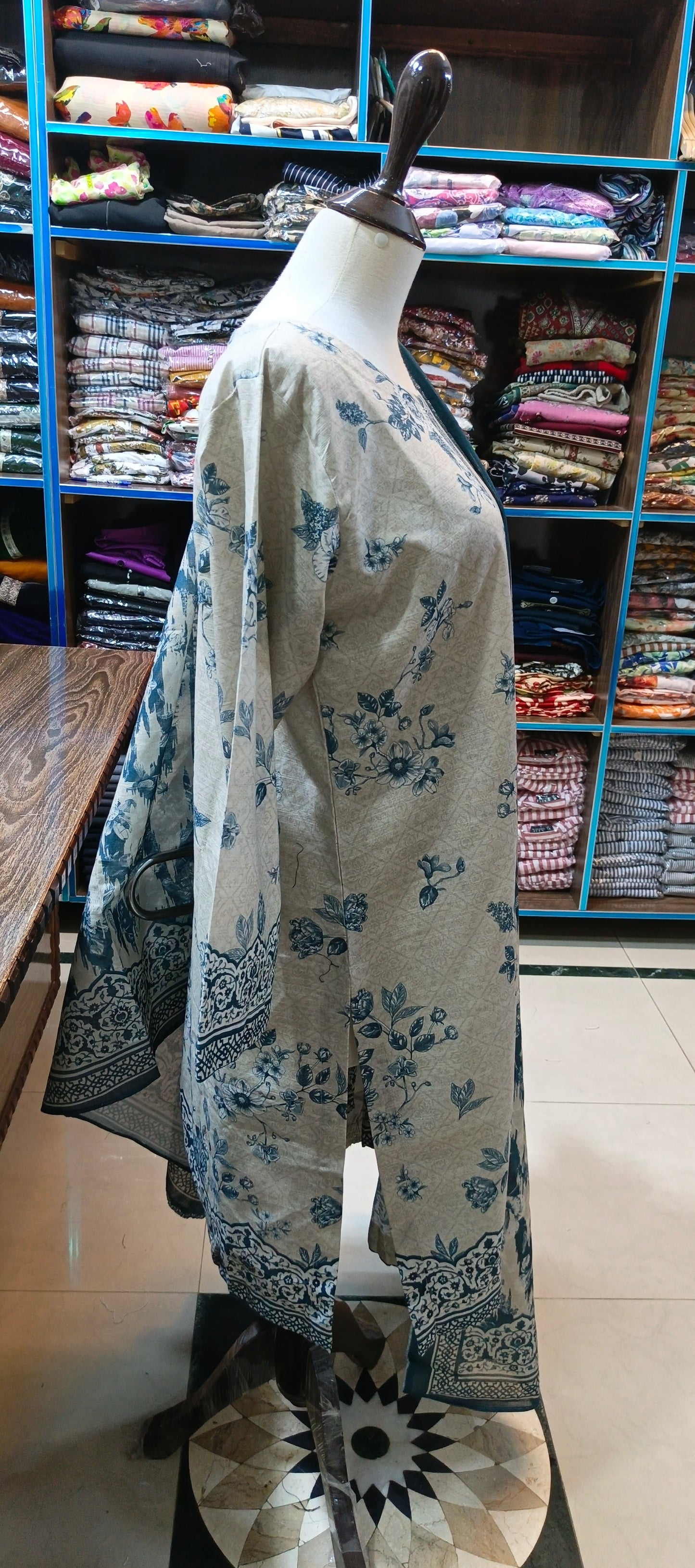 Bin saeed khaddar shalwar kameez 3 pc