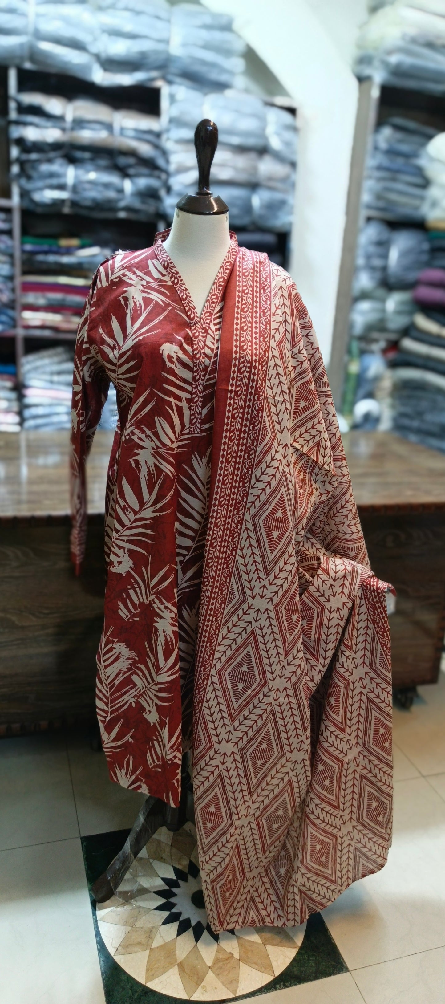 Safina khaddar stiched 3 pc