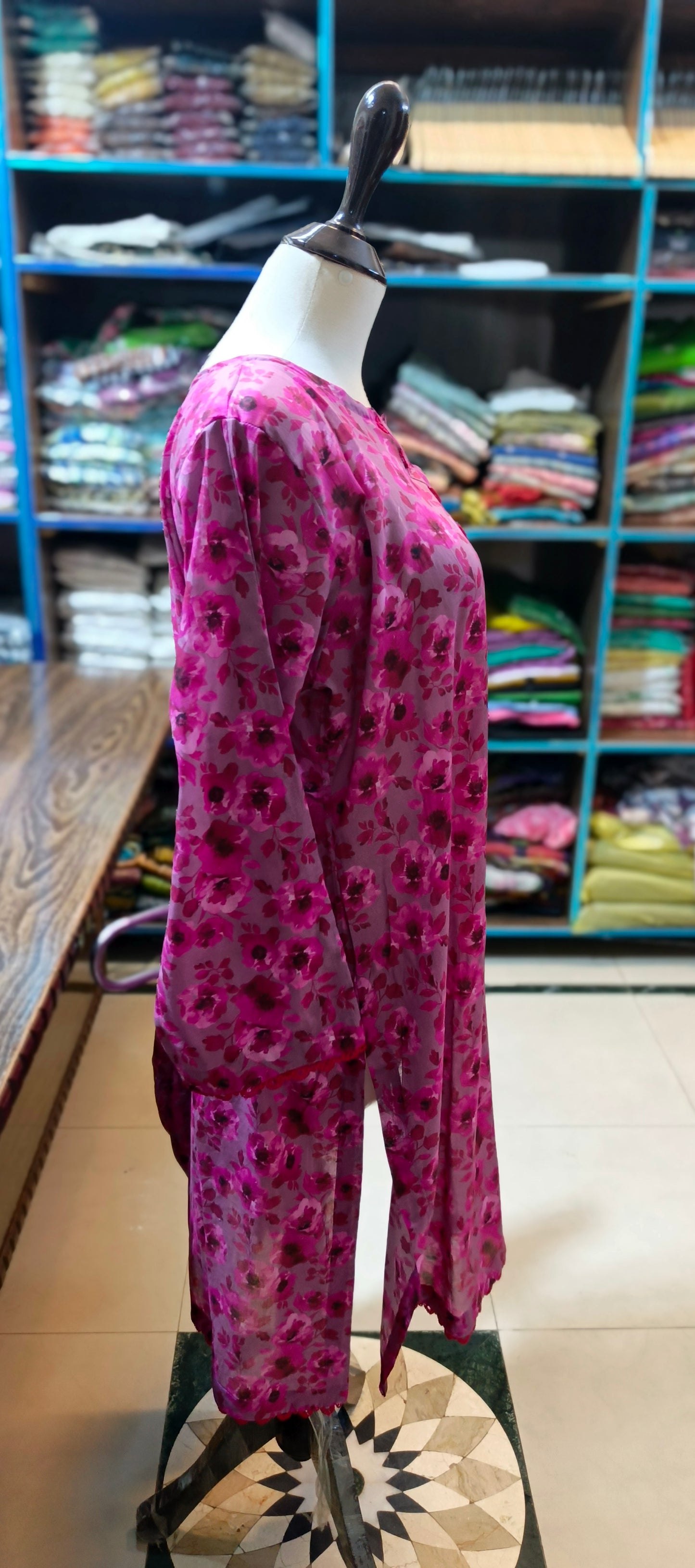 Farshi shalwar kameez 2 pc pure lawn