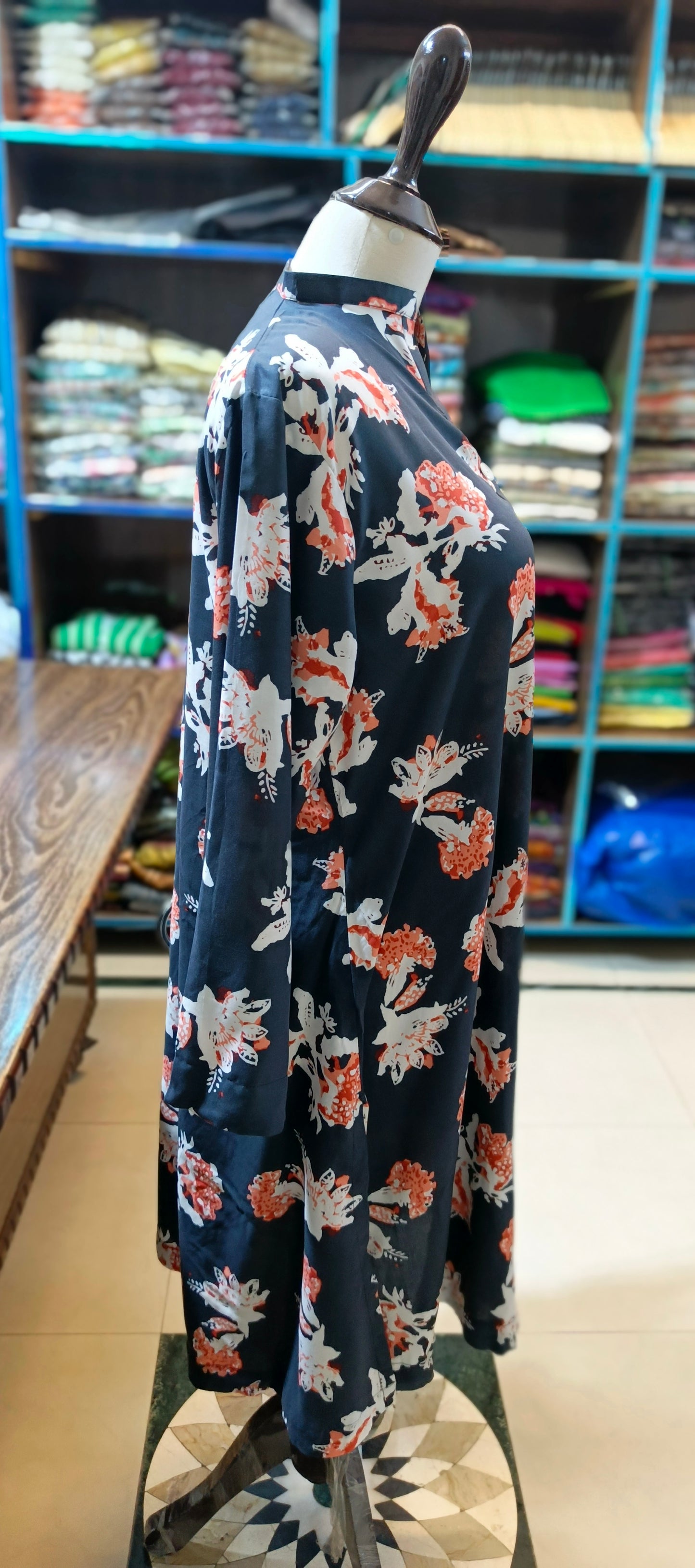 Linen frock set 2 pc