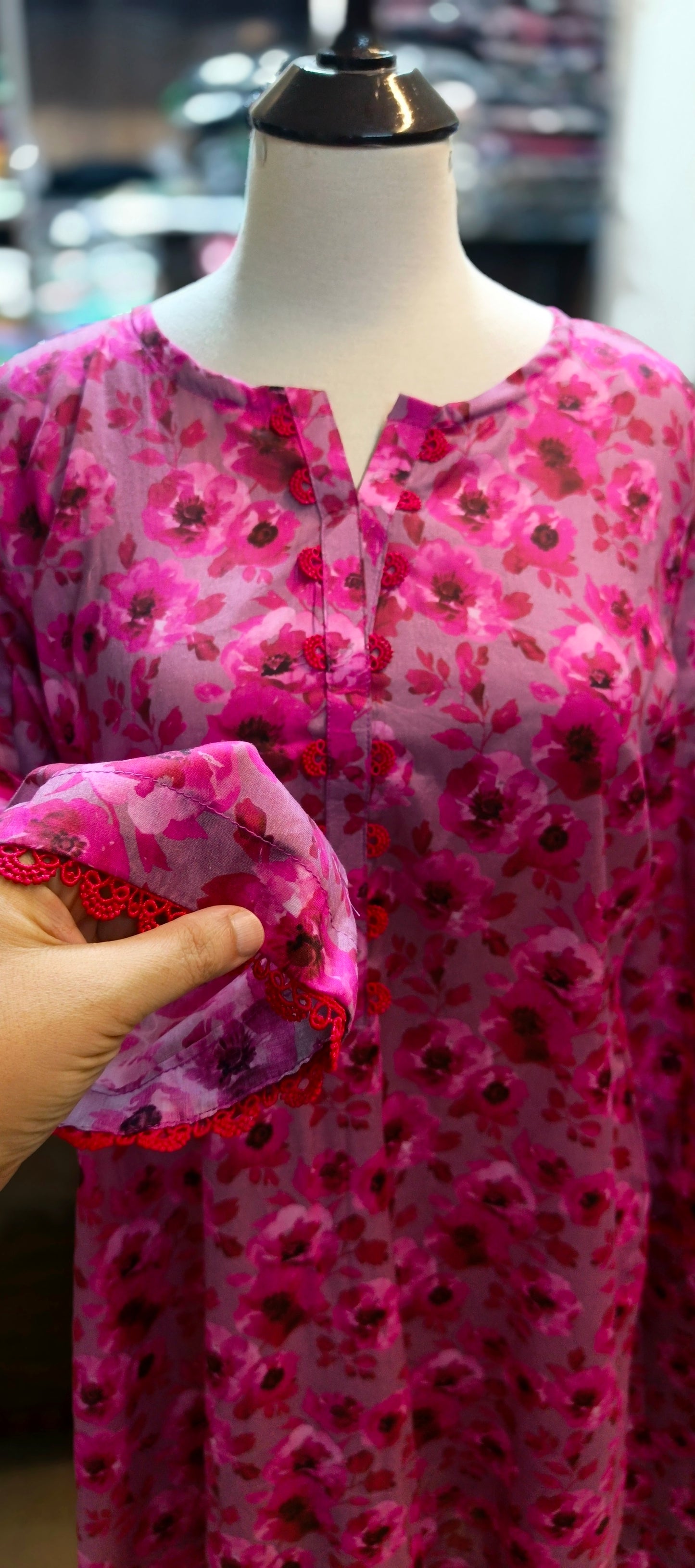 Farshi shalwar kameez 2 pc pure lawn
