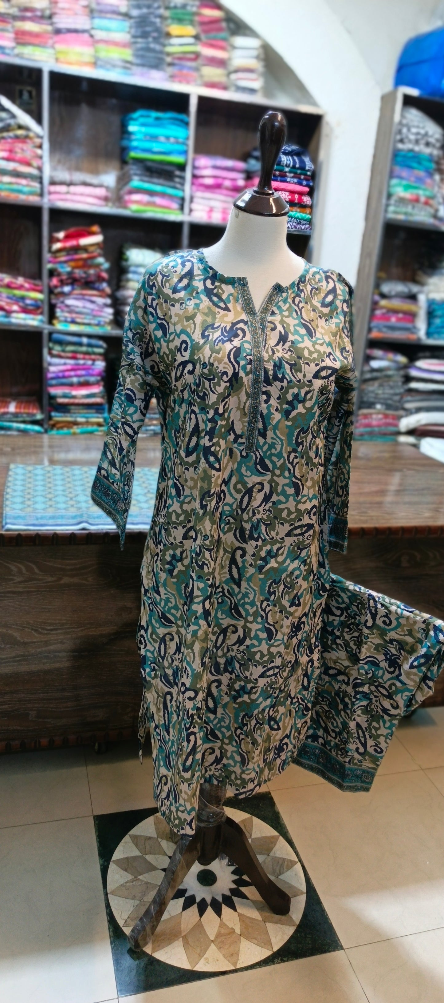 Bin Saeed shirt trousers pure lawn 3 pc