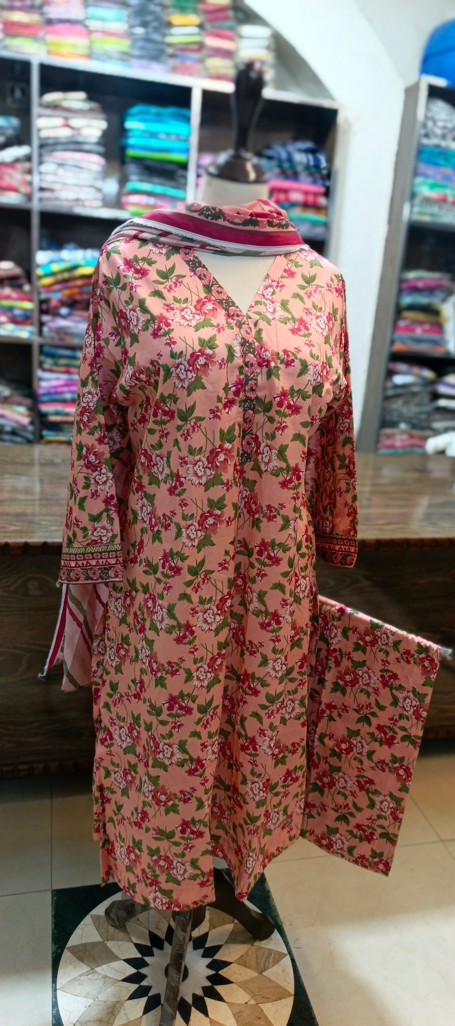 Bin saeed co ord set 3 pc