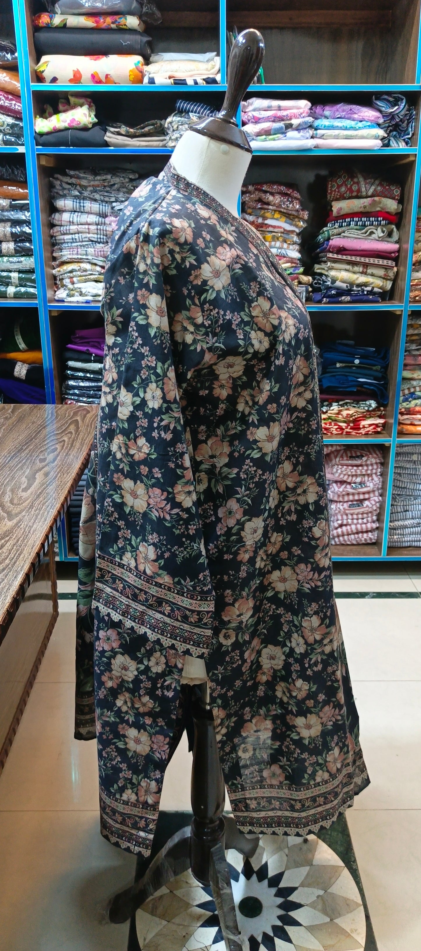 Bin saeed khaddar shalwar kameez 3 pc