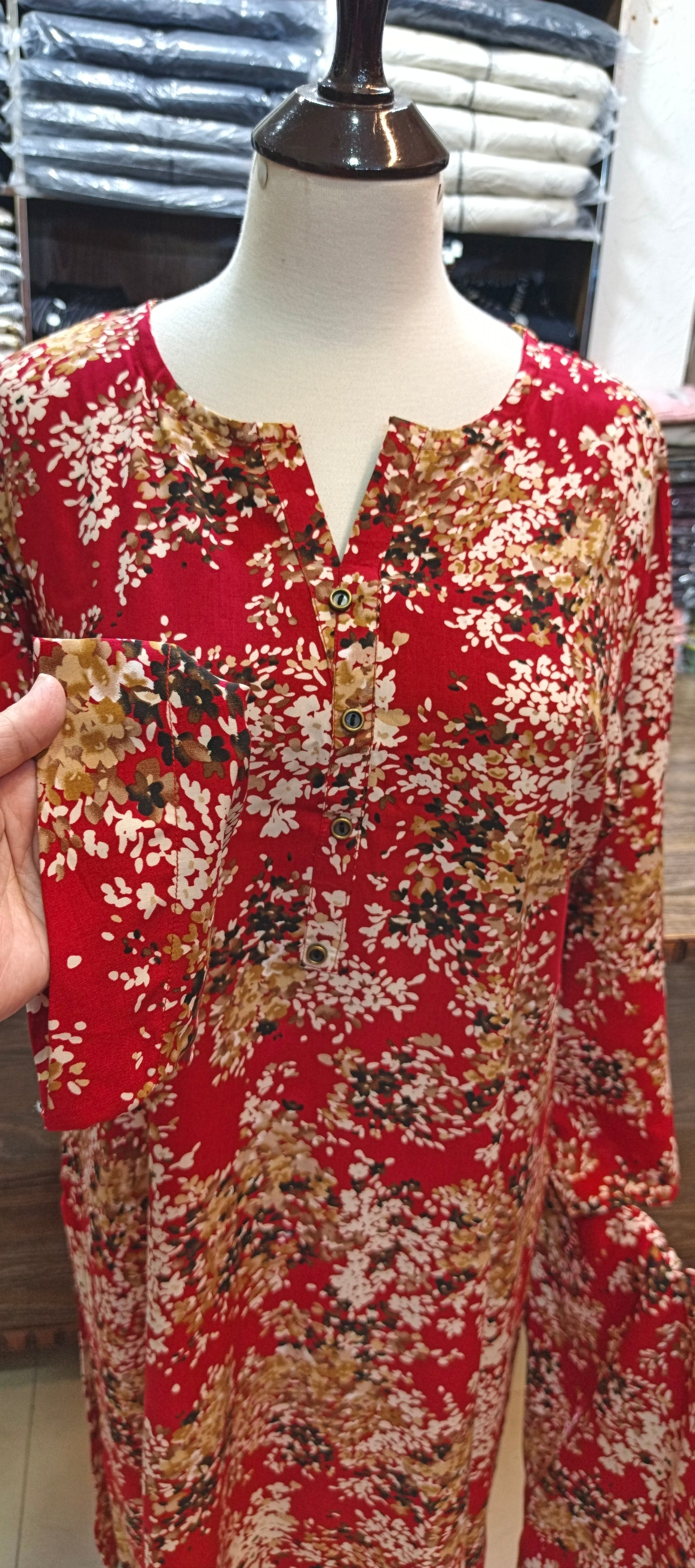 Linen shalwar kameez
