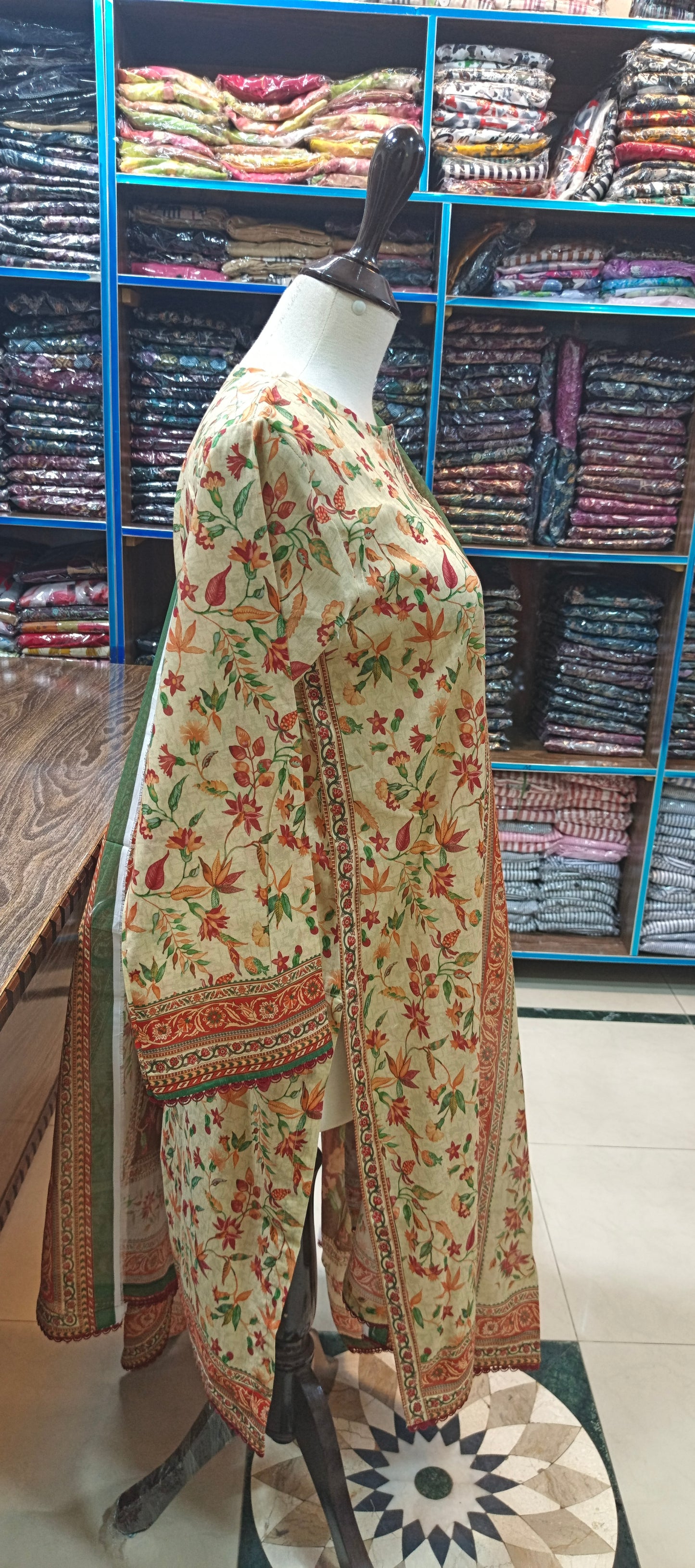 Bin saeed shalwar kameez stiched 3 pc
