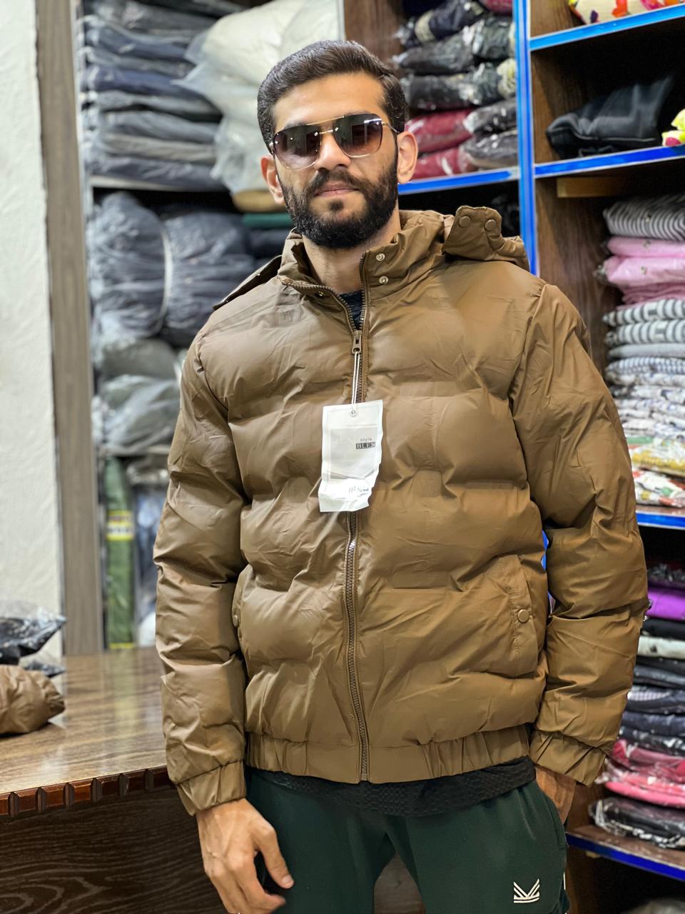Puffer Hooded jacket