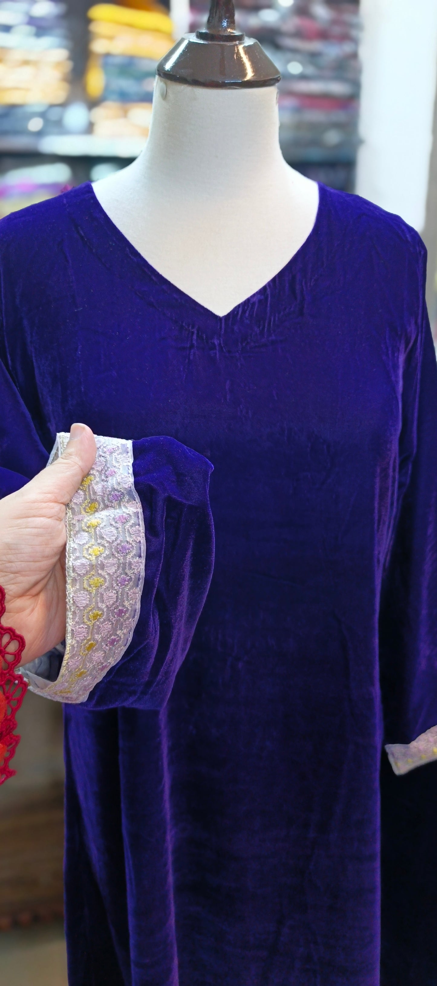 Micro velvet (9000) maxi