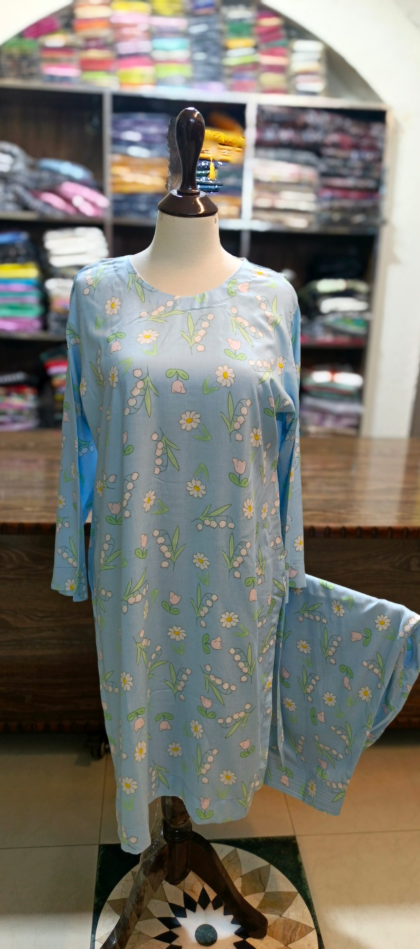 Linen shalwar kameez 2 pc