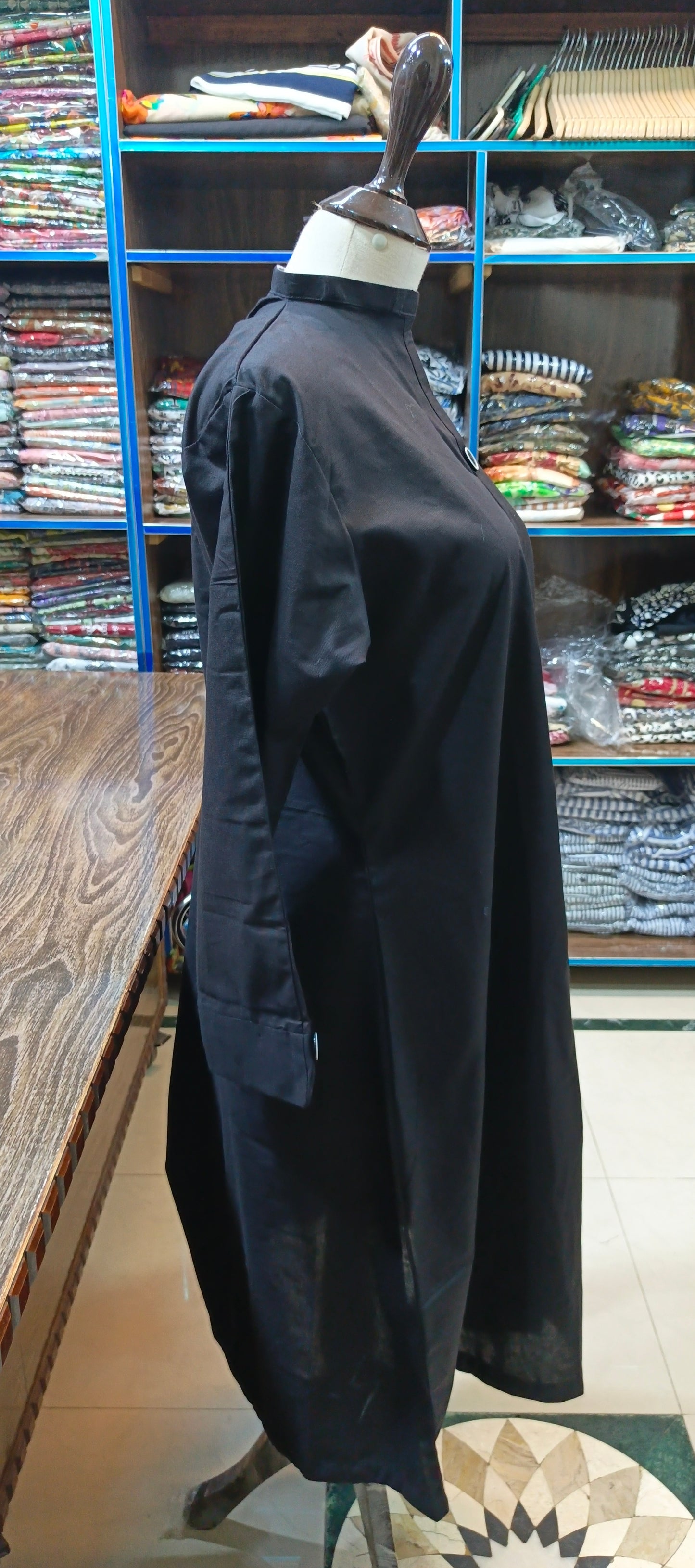 Bin saeed solid khaddar long  A line