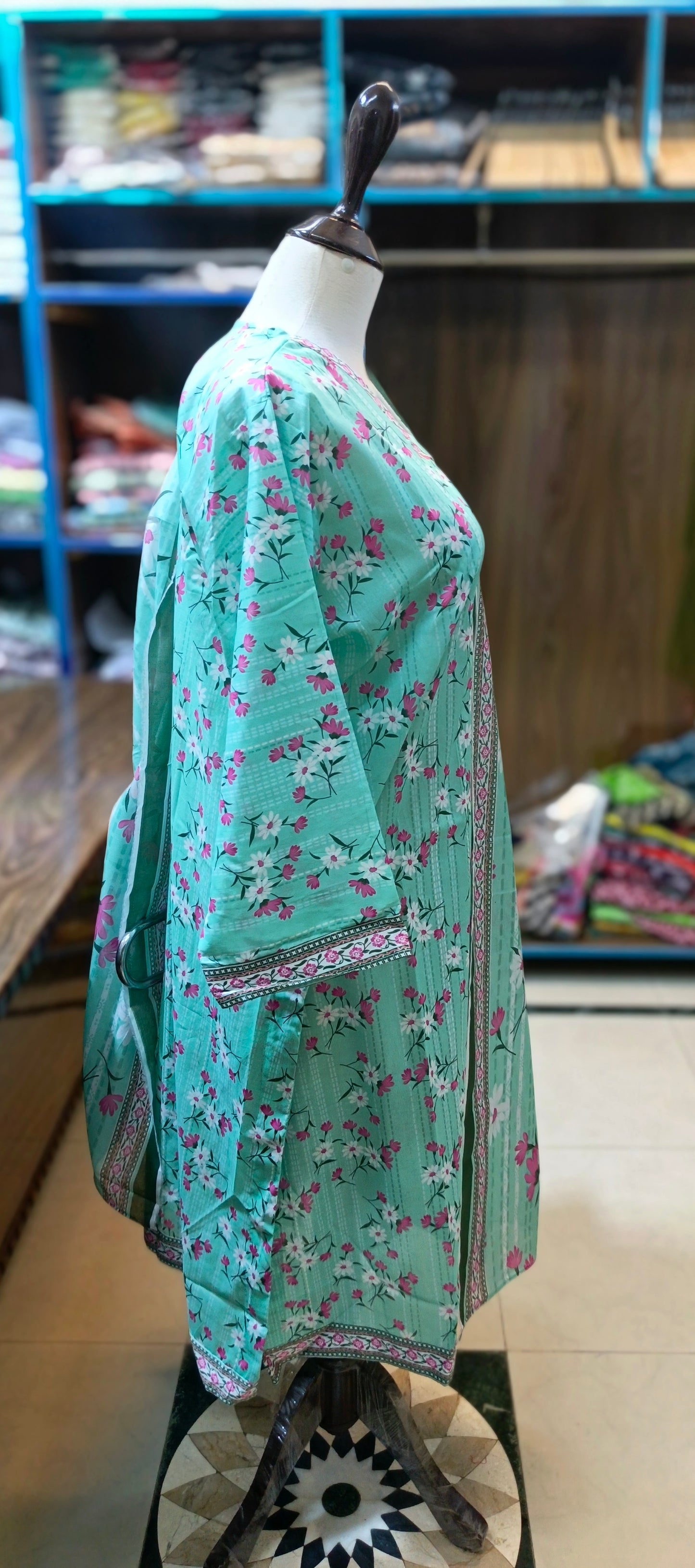 Bin Saeed shirt trouser pure lawn 3 pc