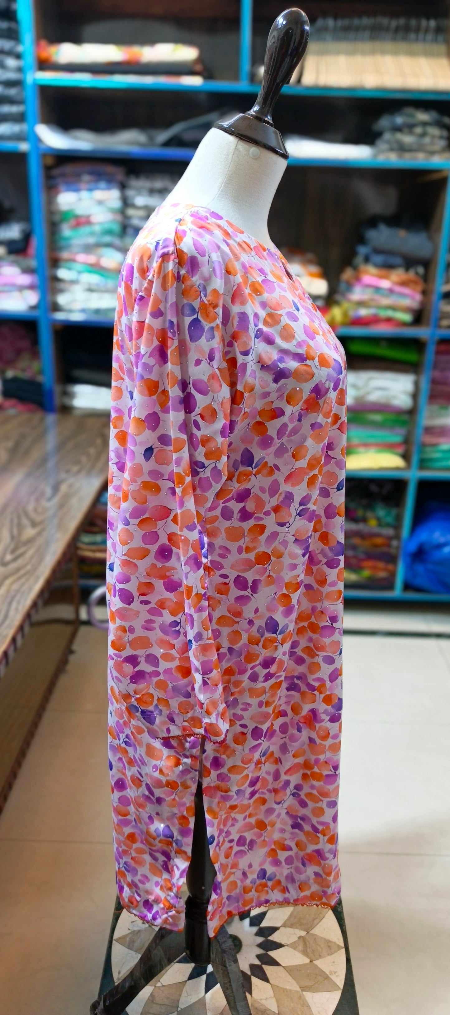 Mukesh linen shalwar kameez