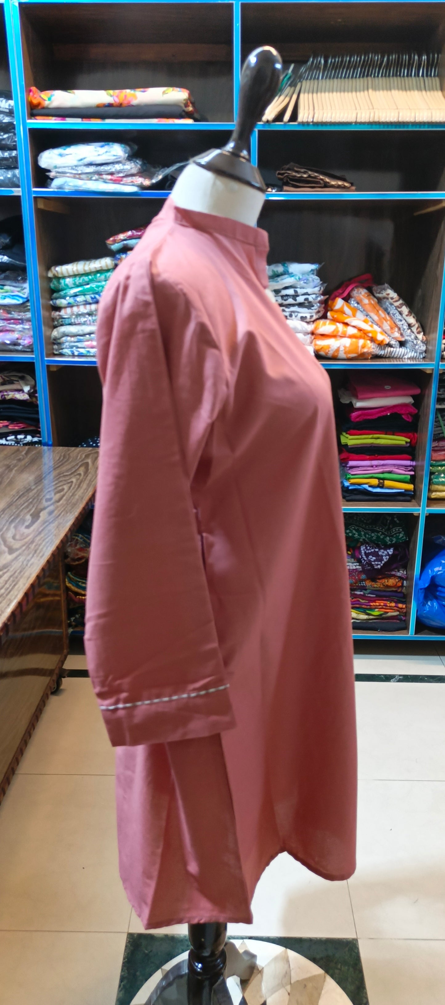 Bin Saeed solid khadder co ord set 2 pc