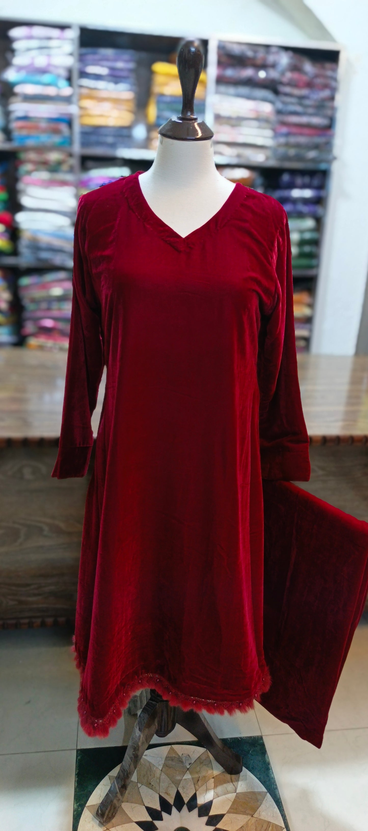 Micro velvet (9000) maxi